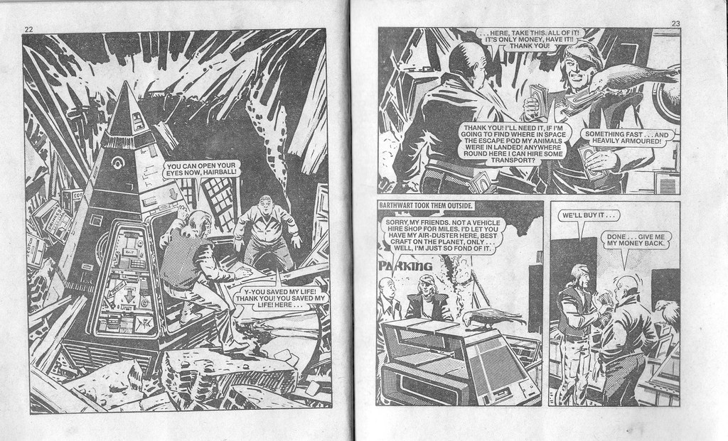 Read online Starblazer comic -  Issue #194 - 12