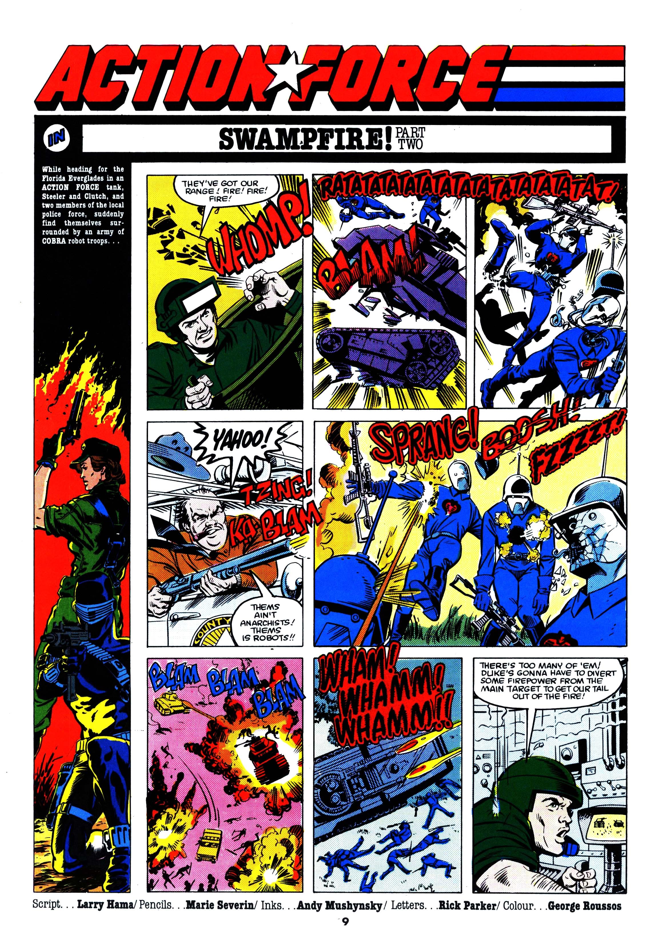 Read online Action Force comic -  Issue #16 - 9