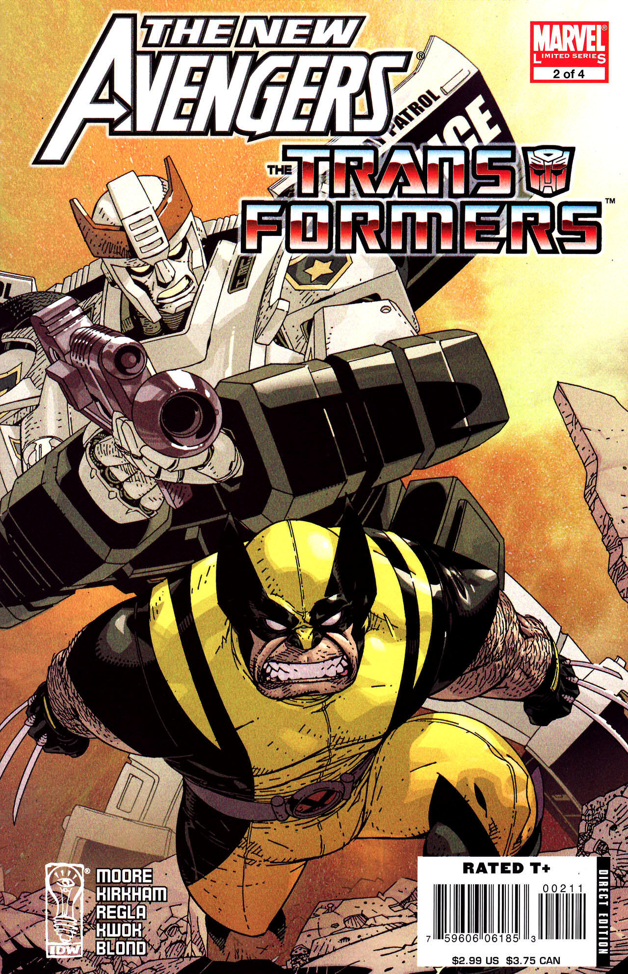 Read online New Avengers/Transformers comic -  Issue #2 - 1