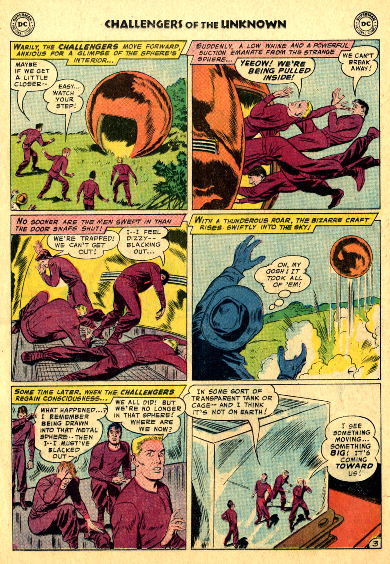 Read online Challengers of the Unknown (1958) comic -  Issue #1 - 23