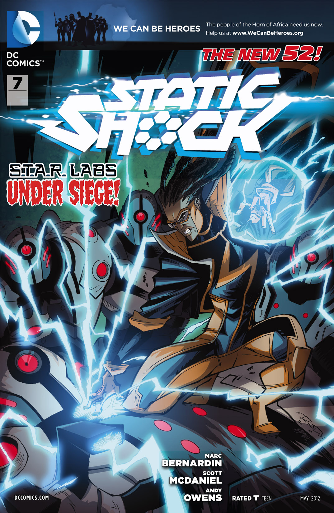 Read online Static Shock comic -  Issue #7 - 1