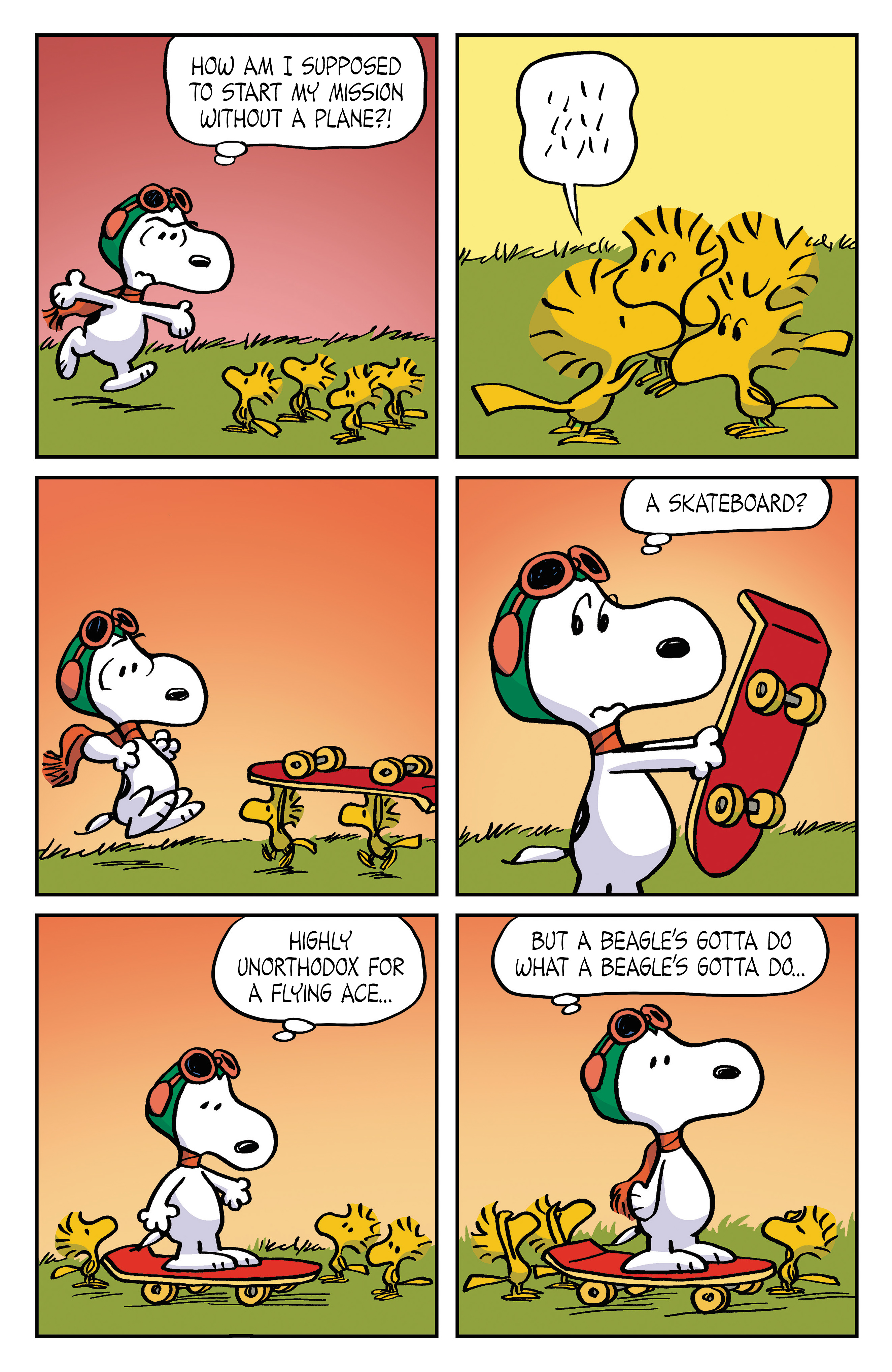 Read online Peanuts: Where Beagles Dare! comic -  Issue # Full - 26