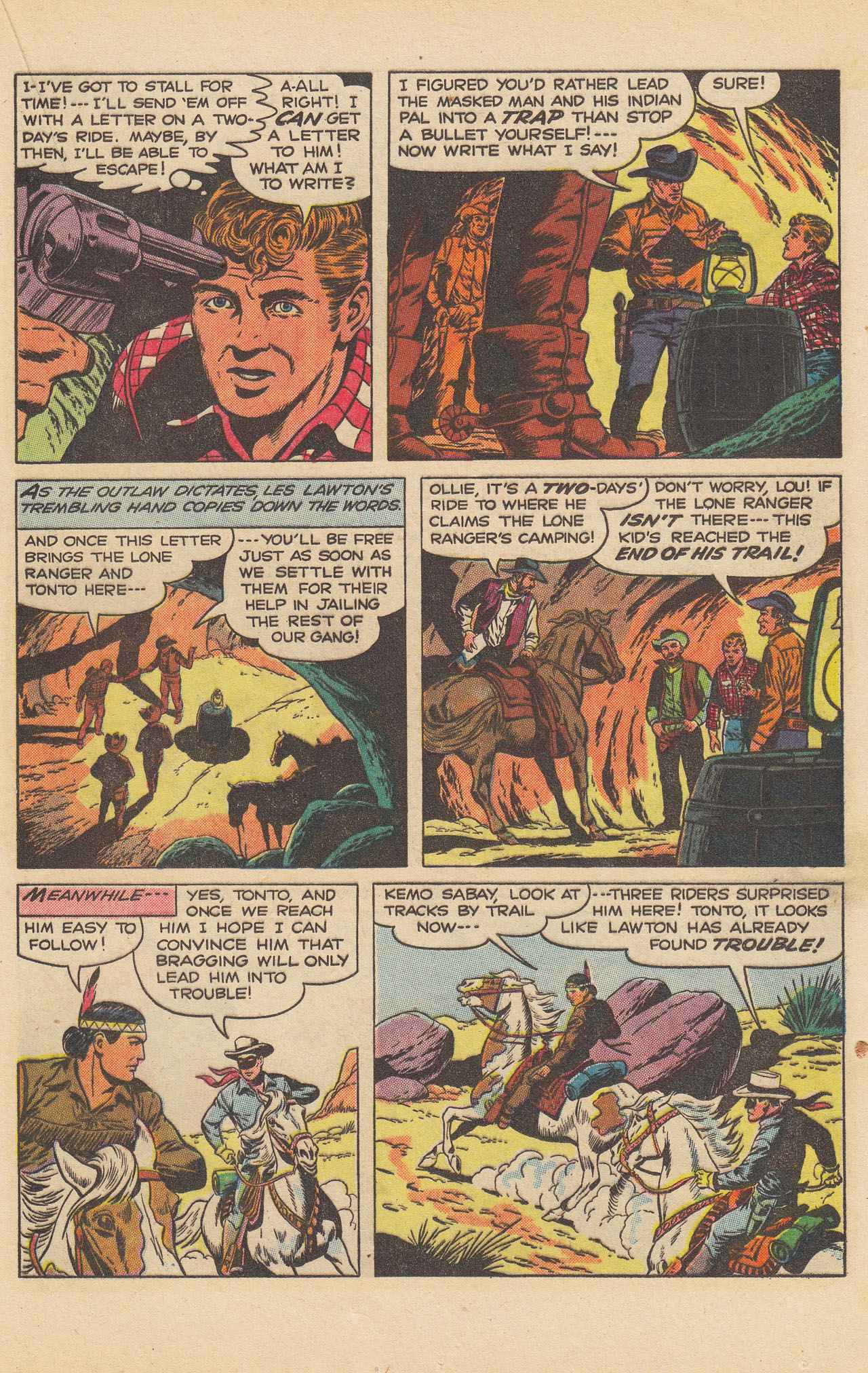 Read online The Lone Ranger (1948) comic -  Issue #91 - 21