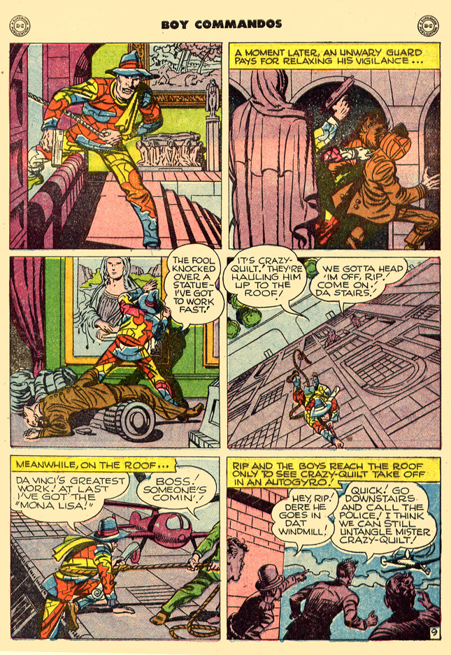 Read online Boy Commandos comic -  Issue #15 - 11