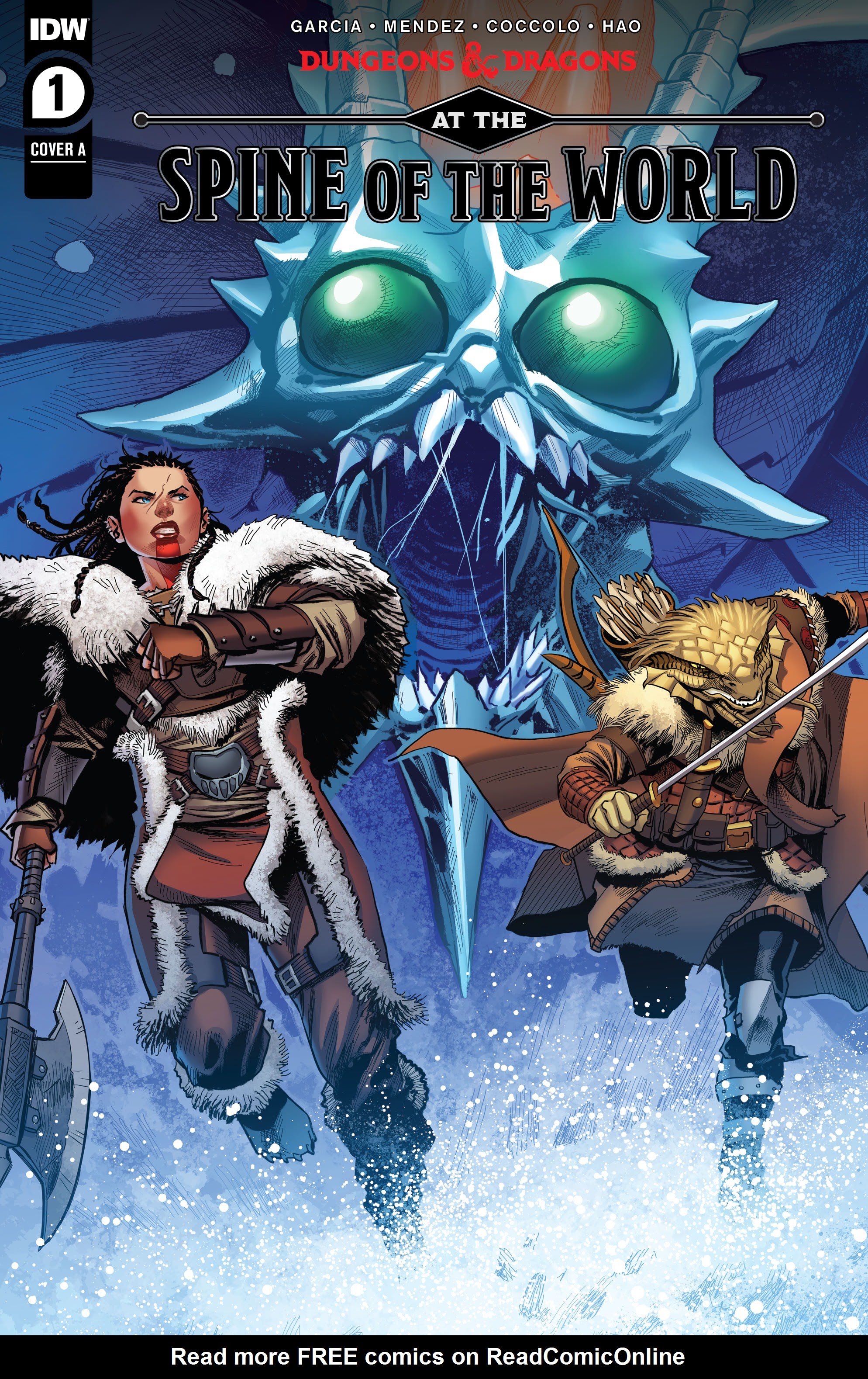 Read online Dungeons & Dragons: At the Spine of the World comic -  Issue #1 - 1