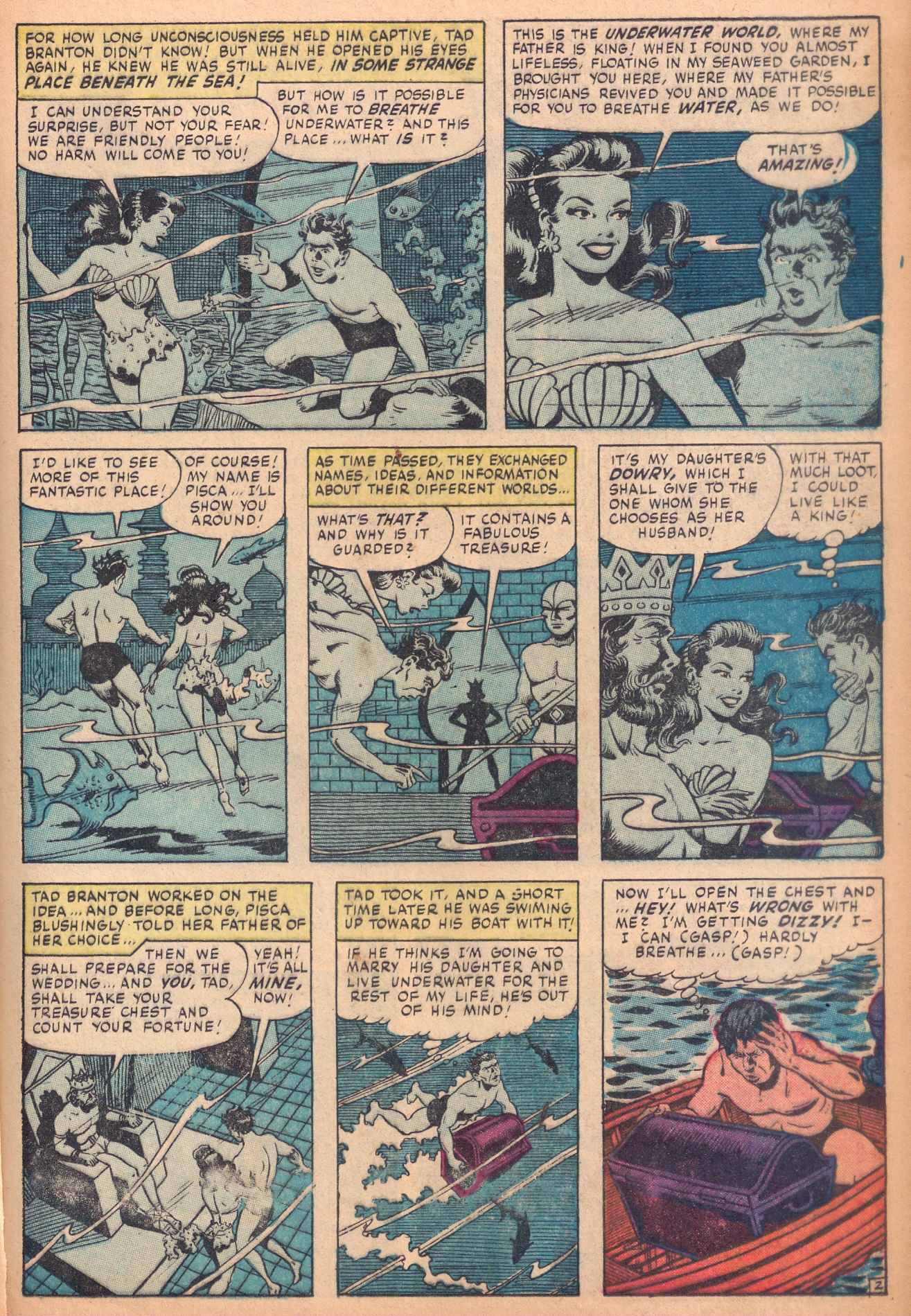 Read online Mystic (1951) comic -  Issue #57 - 13