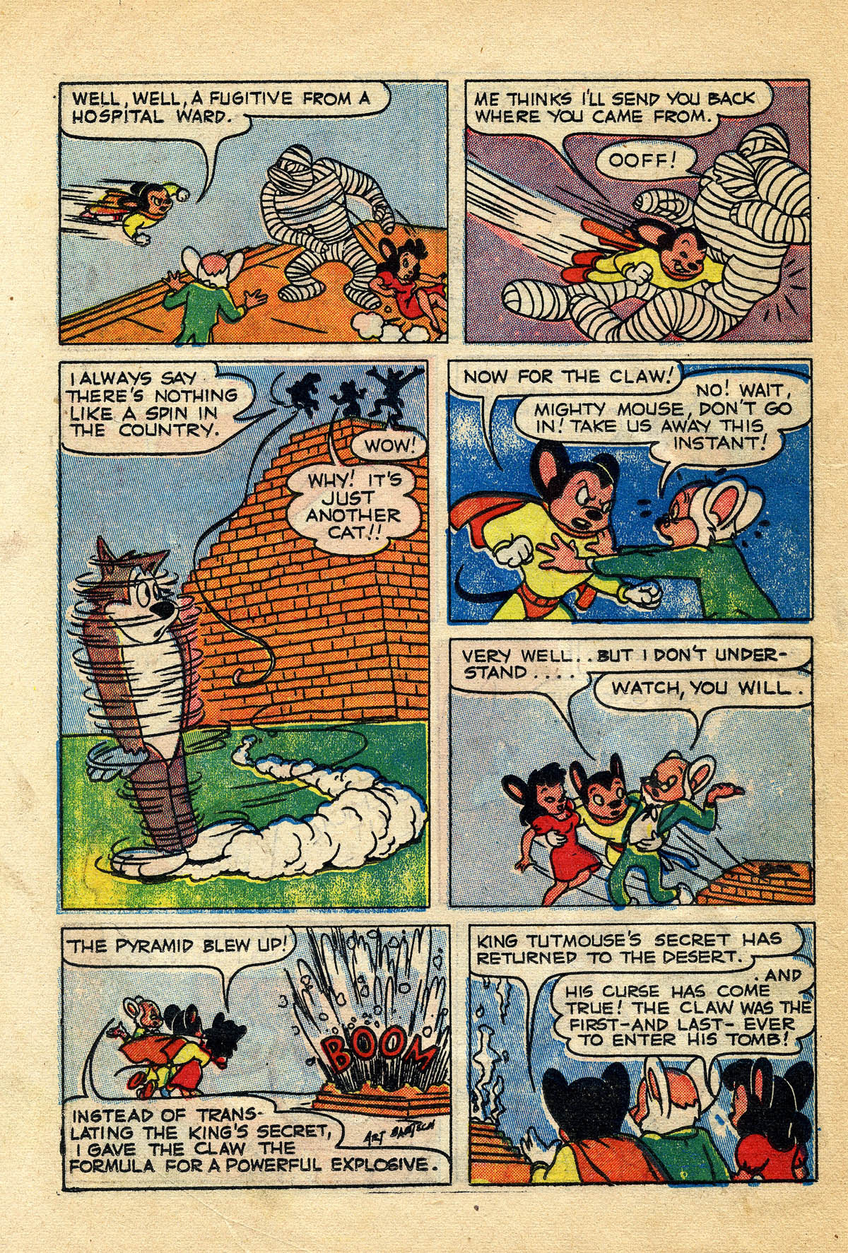 Read online Terry-Toons Comics comic -  Issue #69 - 12