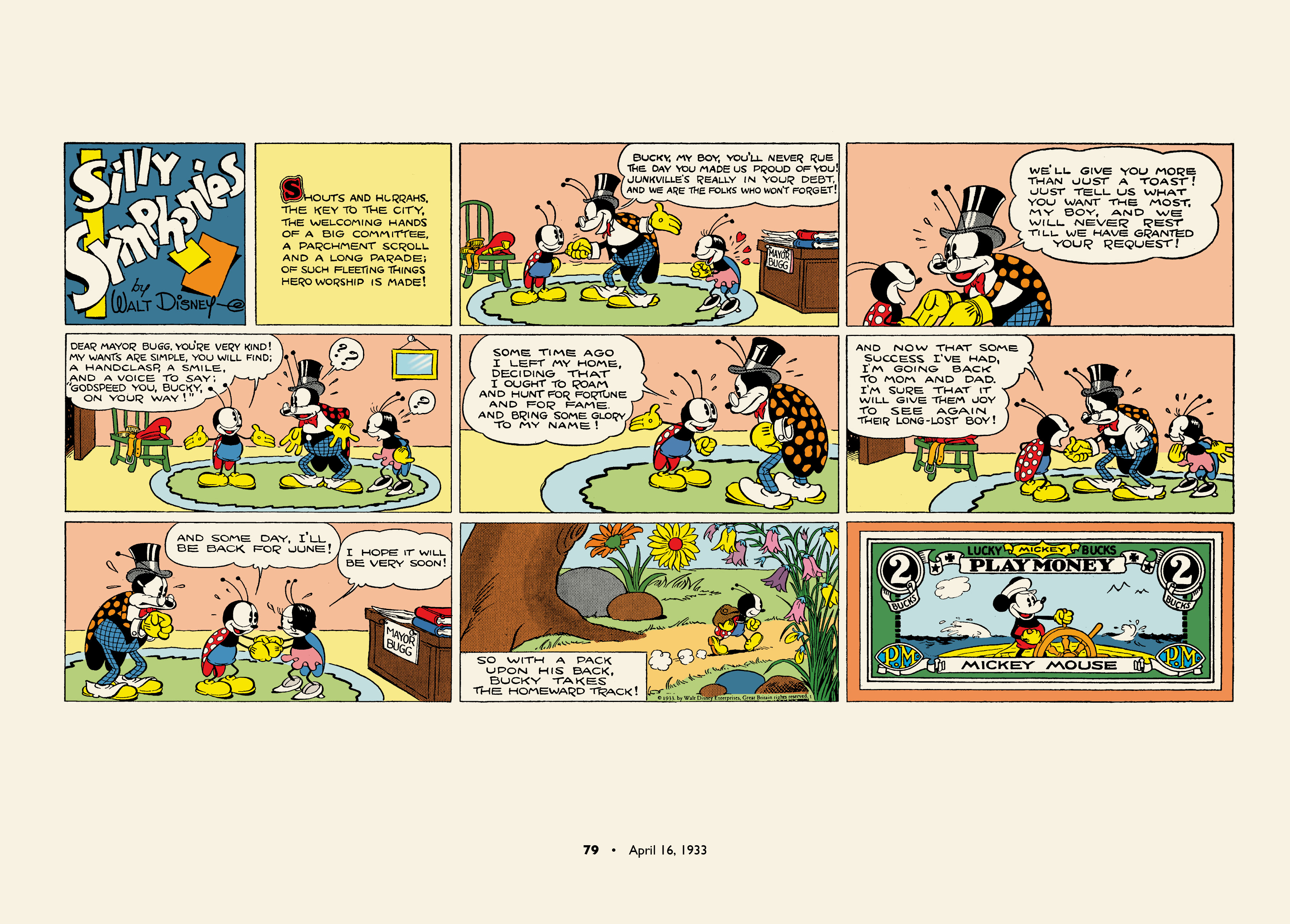 Read online Walt Disney's Silly Symphonies 1932-1935: Starring Bucky Bug and Donald Duck comic -  Issue # TPB (Part 1) - 79