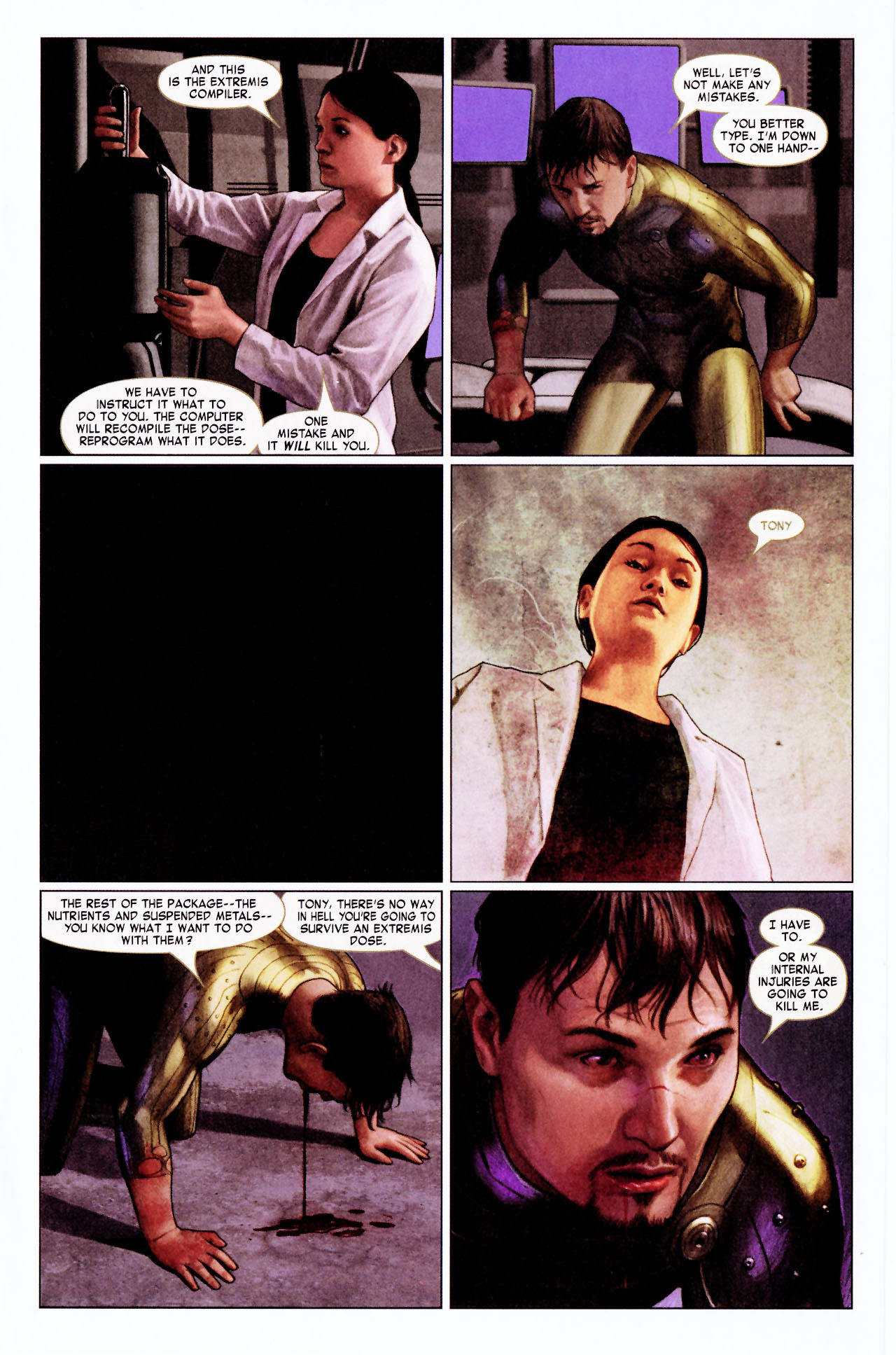 Read online Iron Man: Extremis Director's Cut comic -  Issue #4 - 21