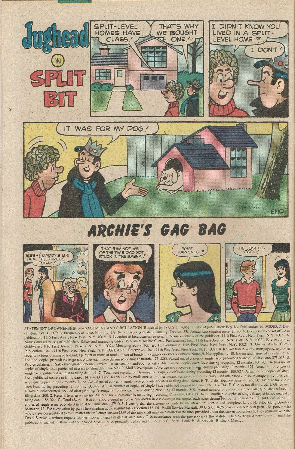 Read online Pep Comics comic -  Issue #360 - 10