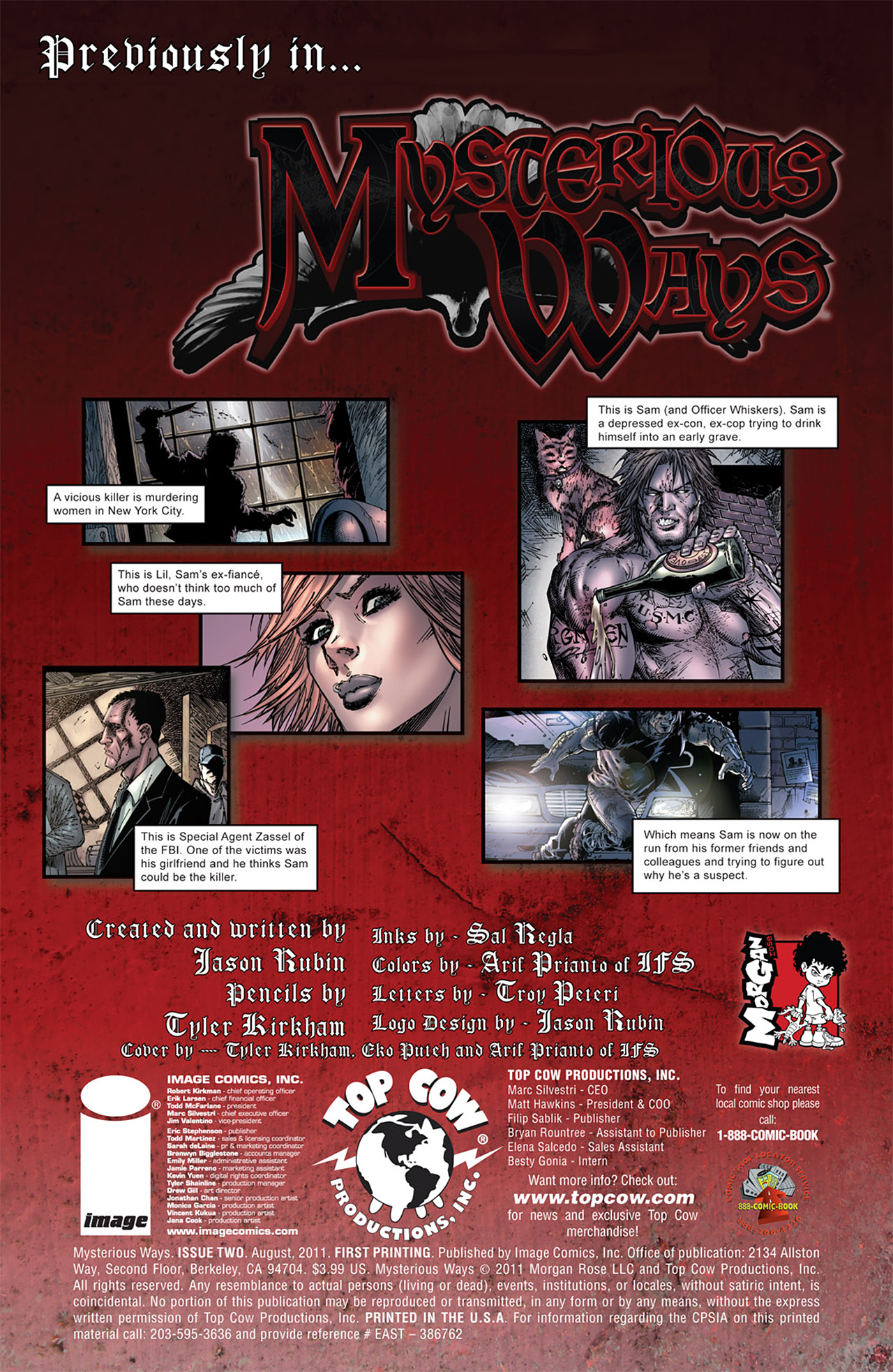 Read online Mysterious Ways comic -  Issue # TPB (Part 1) - 35