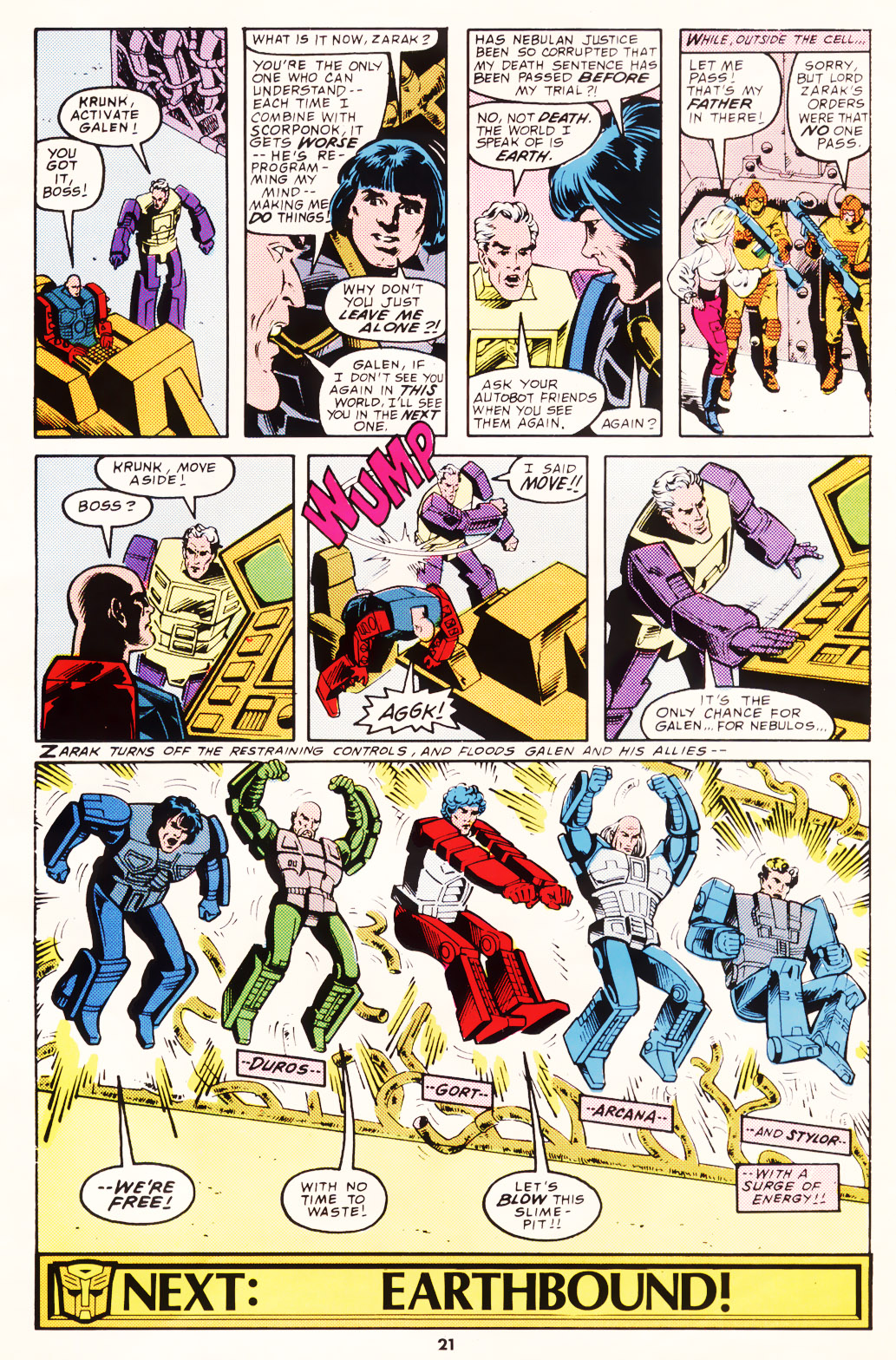 Read online The Transformers (UK) comic -  Issue #144 - 20