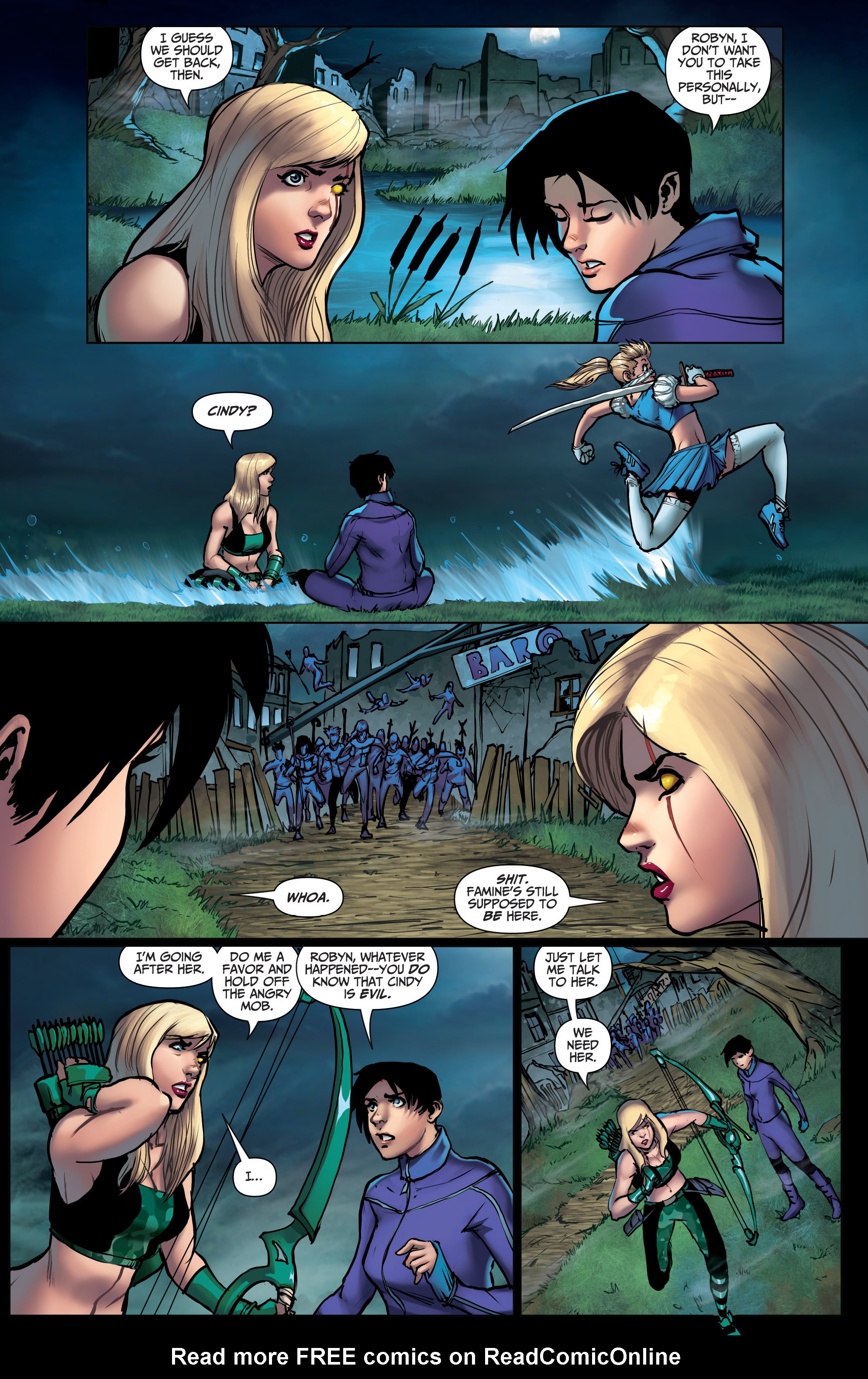 Read online Grimm Fairy Tales: Apocalypse comic -  Issue #5 - 10