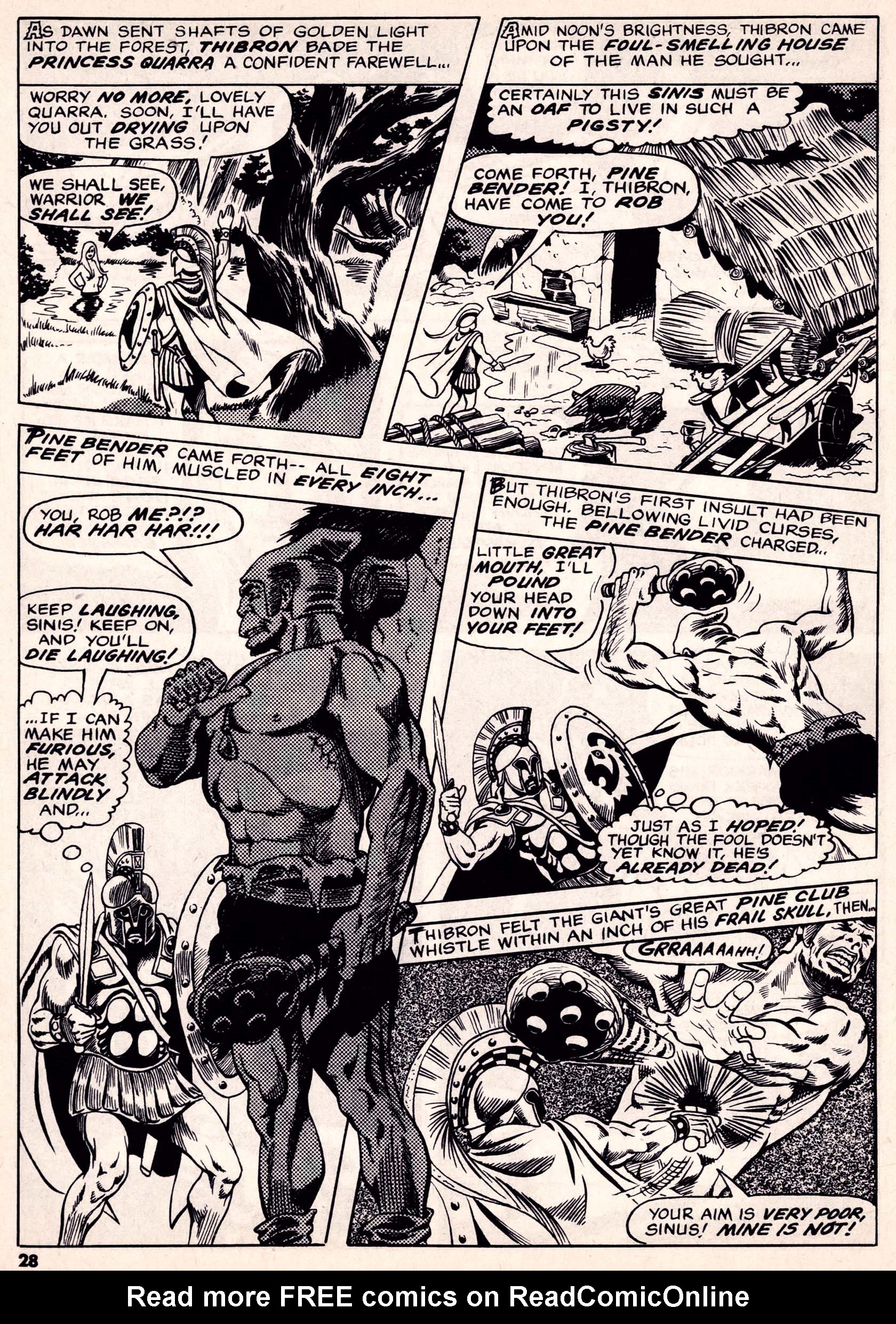 Read online Vampirella (1969) comic -  Issue #11 - 28