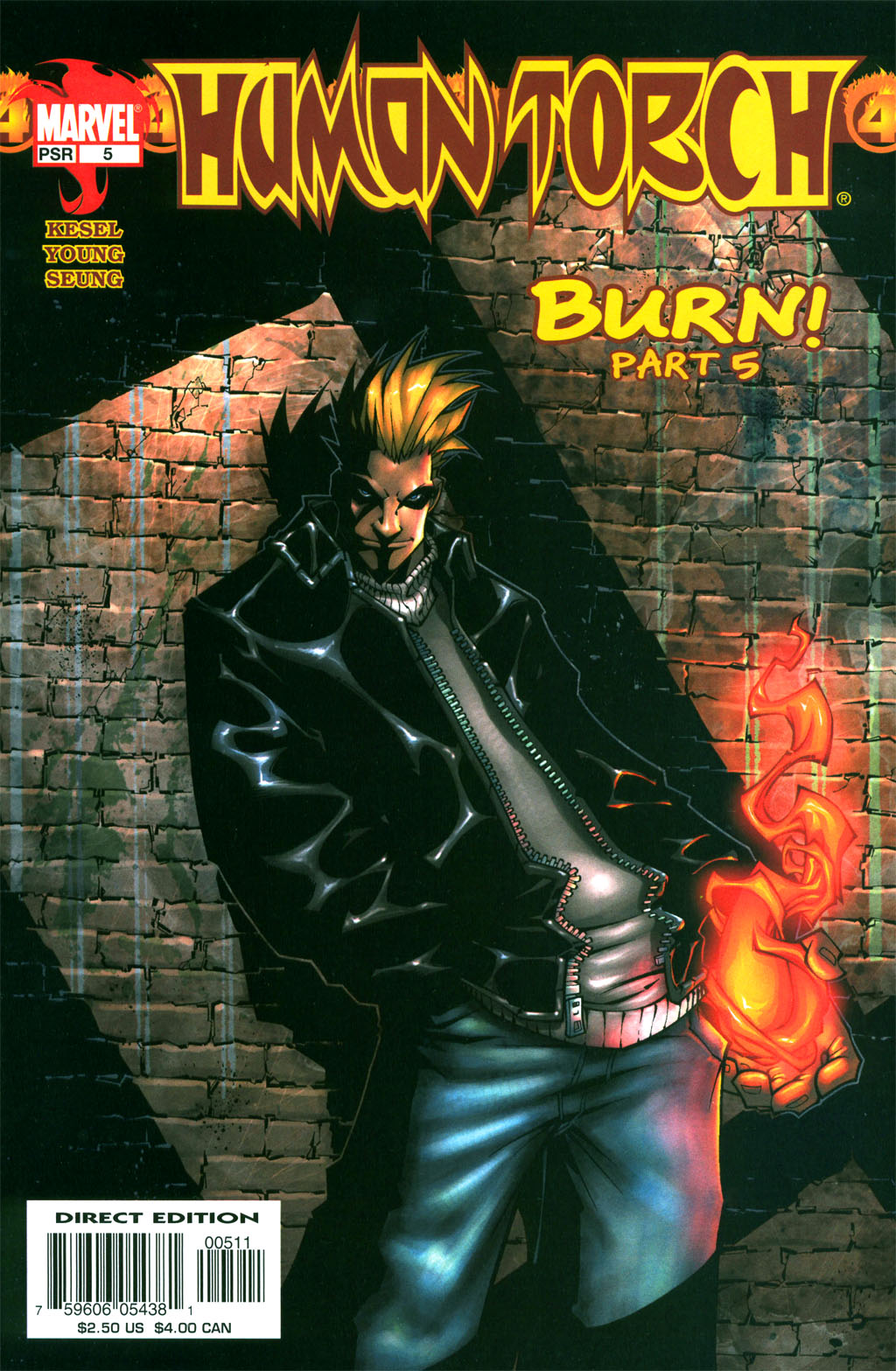 Read online Human Torch comic -  Issue #5 - 1