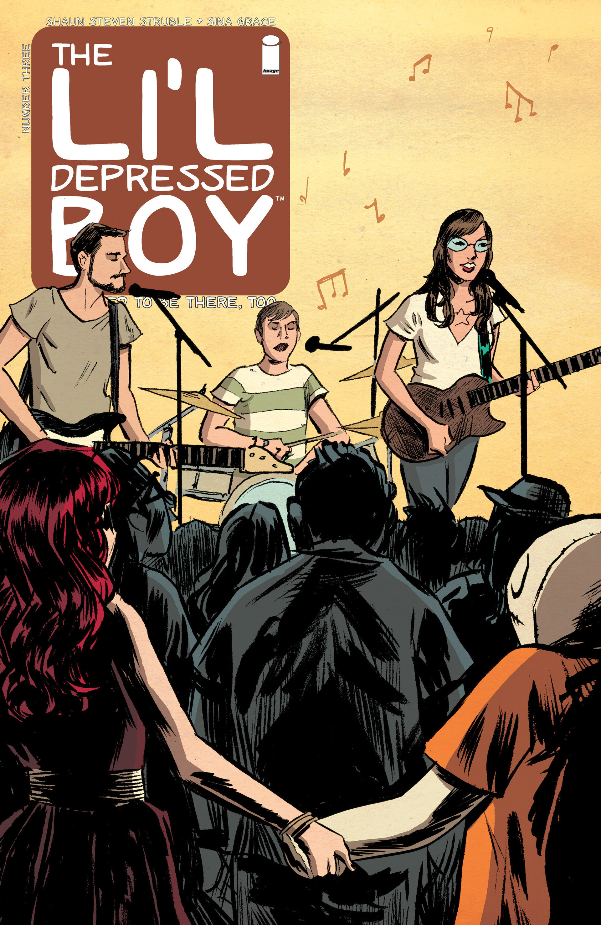 Read online The Li'l Depressed Boy: Supposed to Be There Too comic -  Issue #3 - 1