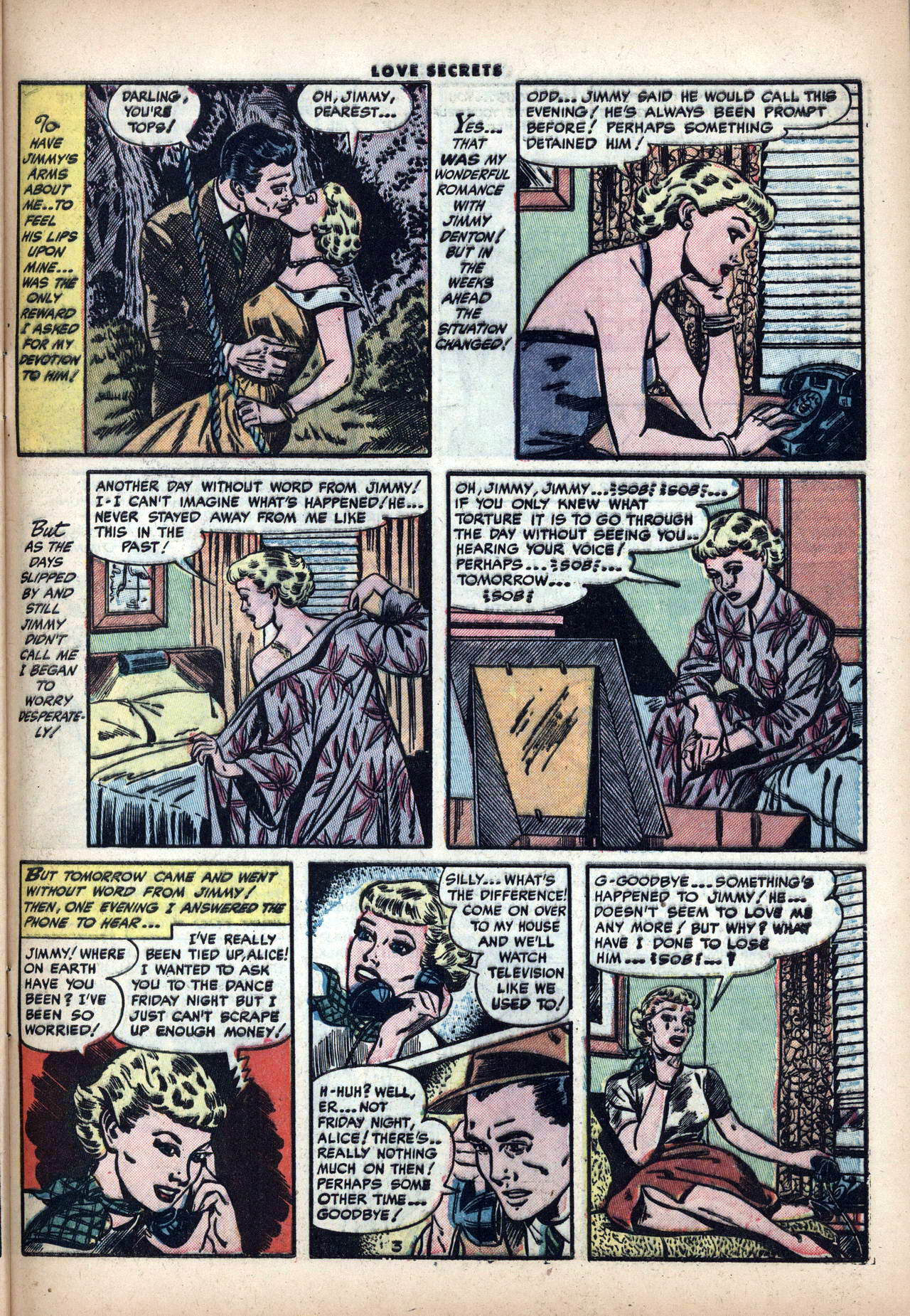 Read online Love Secrets (1953) comic -  Issue #39 - 29