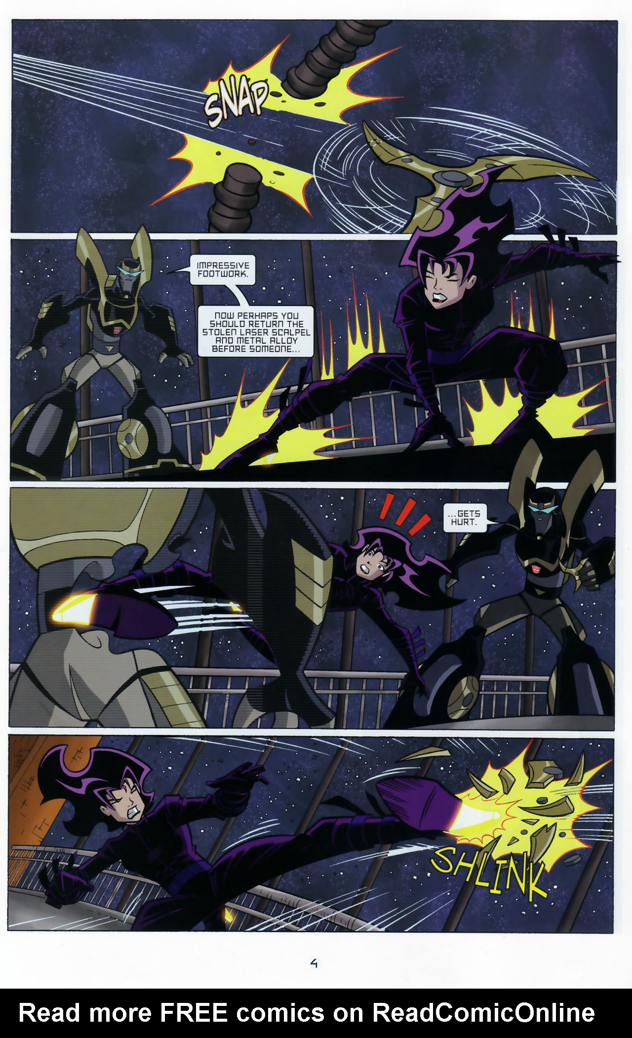Read online Transformers Animated: The Arrival comic -  Issue #3 - 6