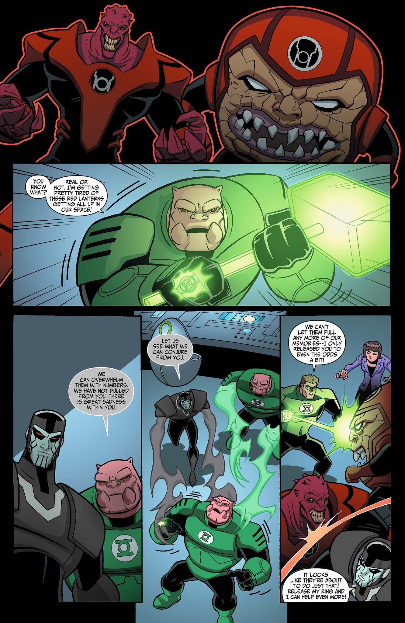 Read online Green Lantern: The Animated Series comic -  Issue #1 - 15