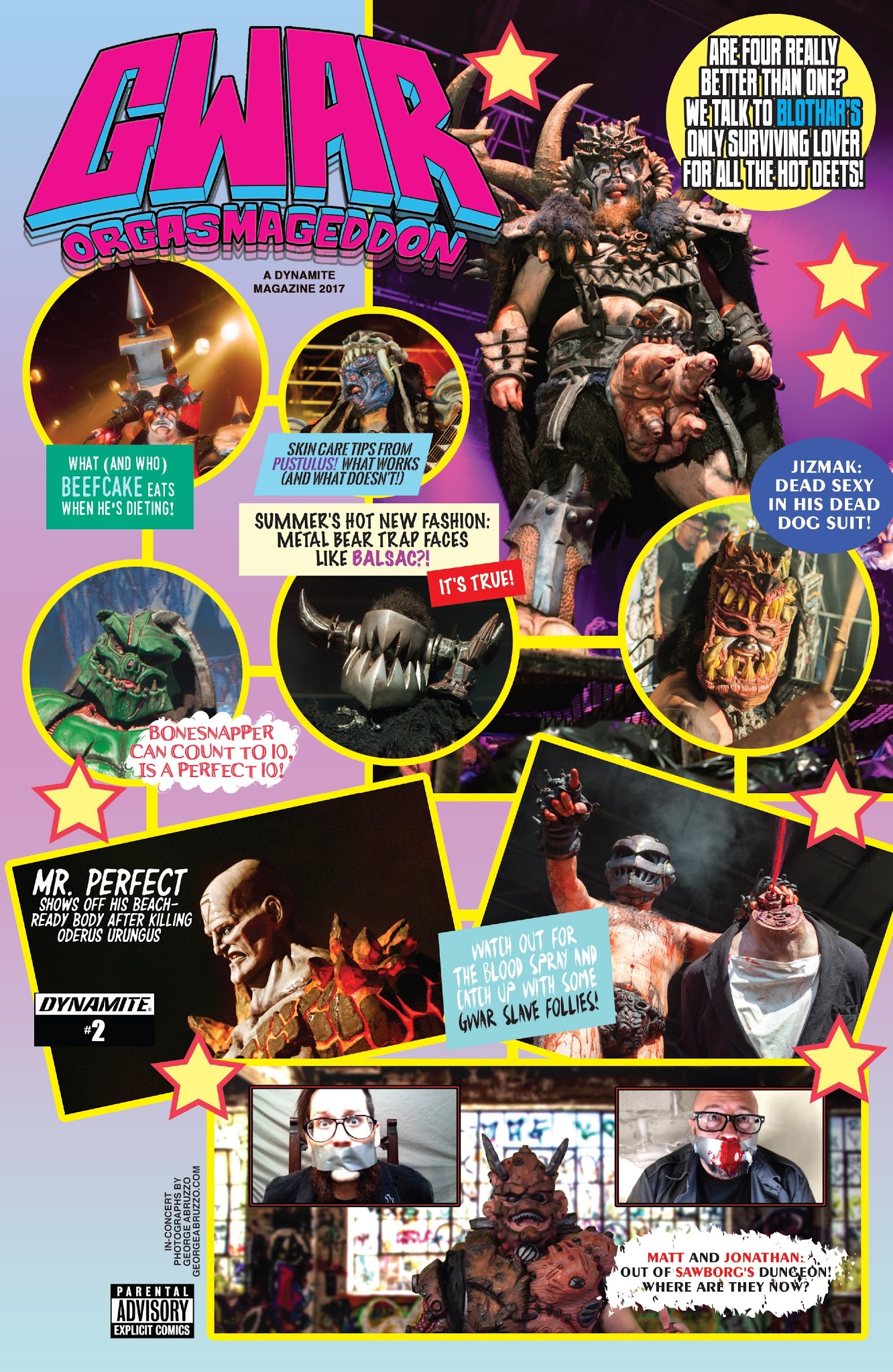 Read online Gwar: Orgasmageddon comic -  Issue #2 - 3