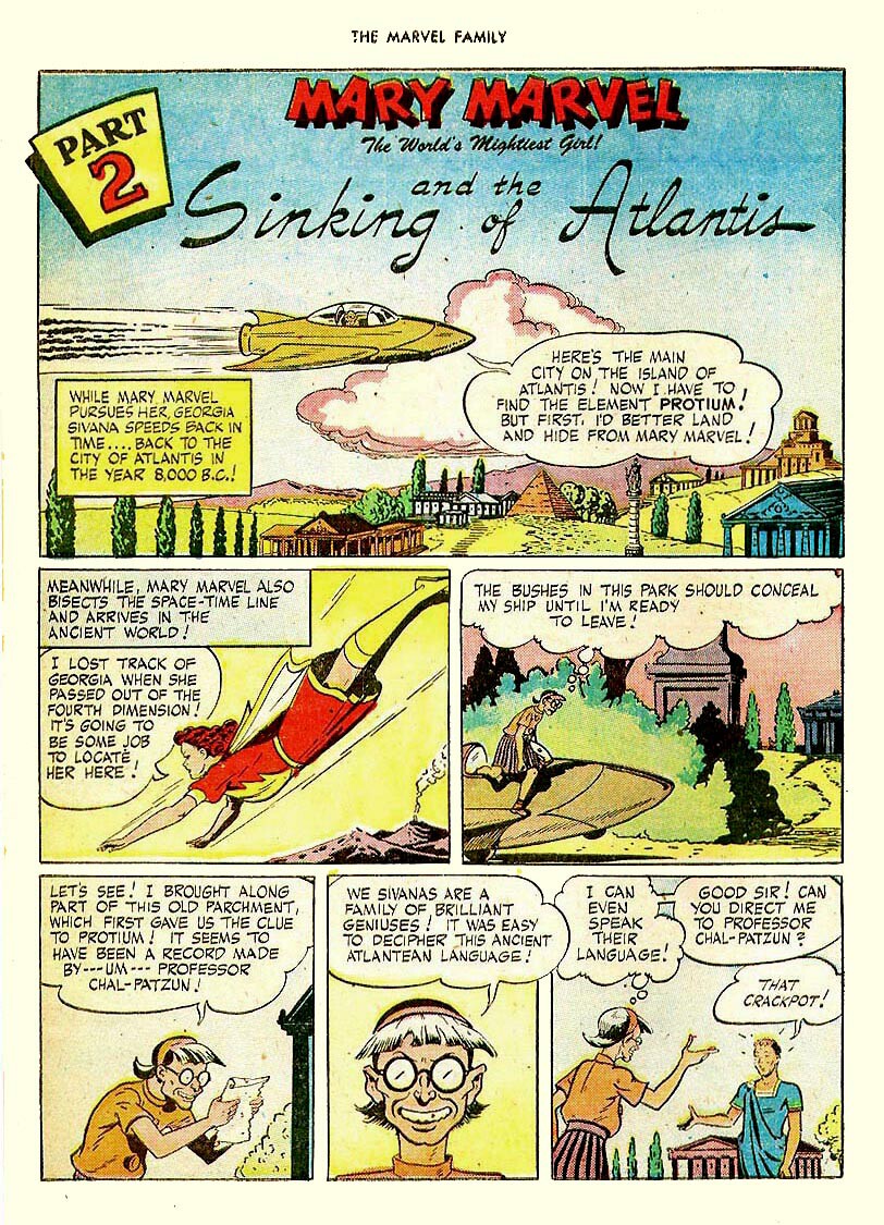 Read online The Marvel Family comic -  Issue #10 - 14