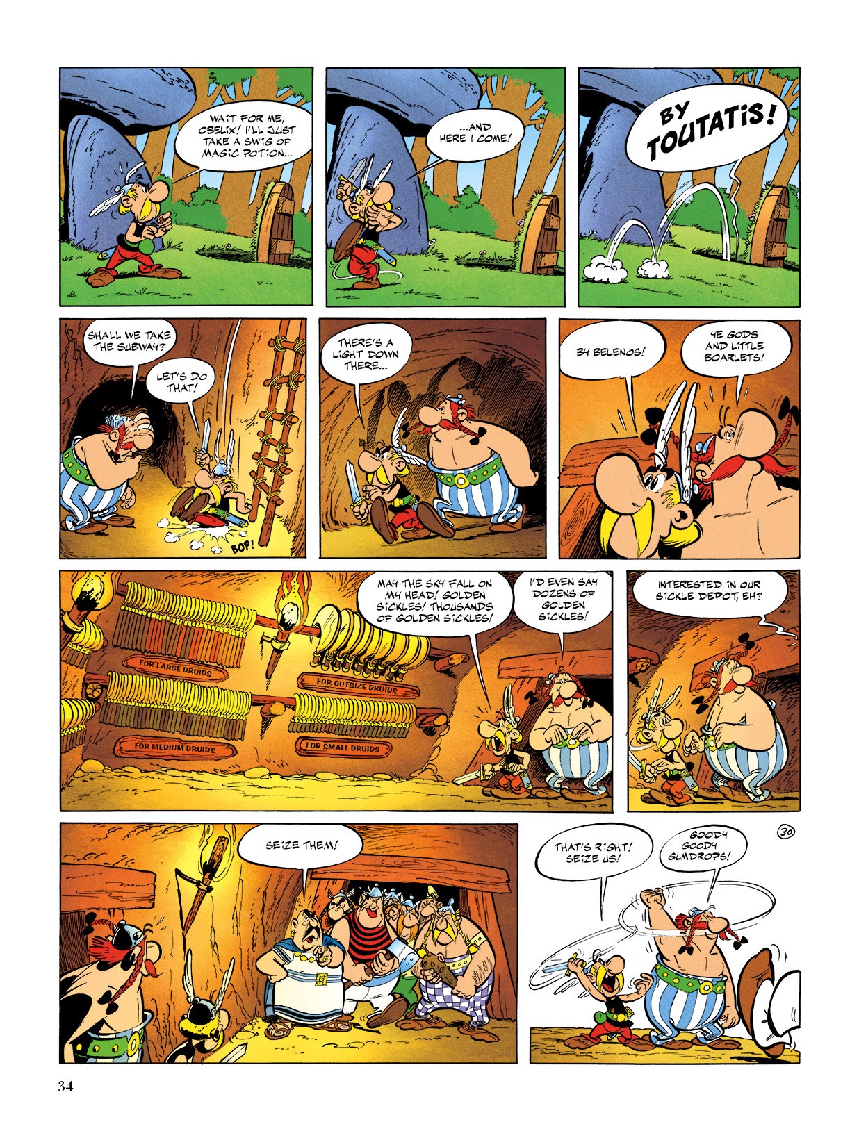Read online Asterix comic -  Issue #2 - 35