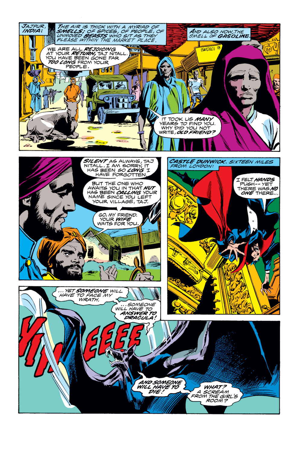 Read online Tomb of Dracula (1972) comic -  Issue #23 - 7
