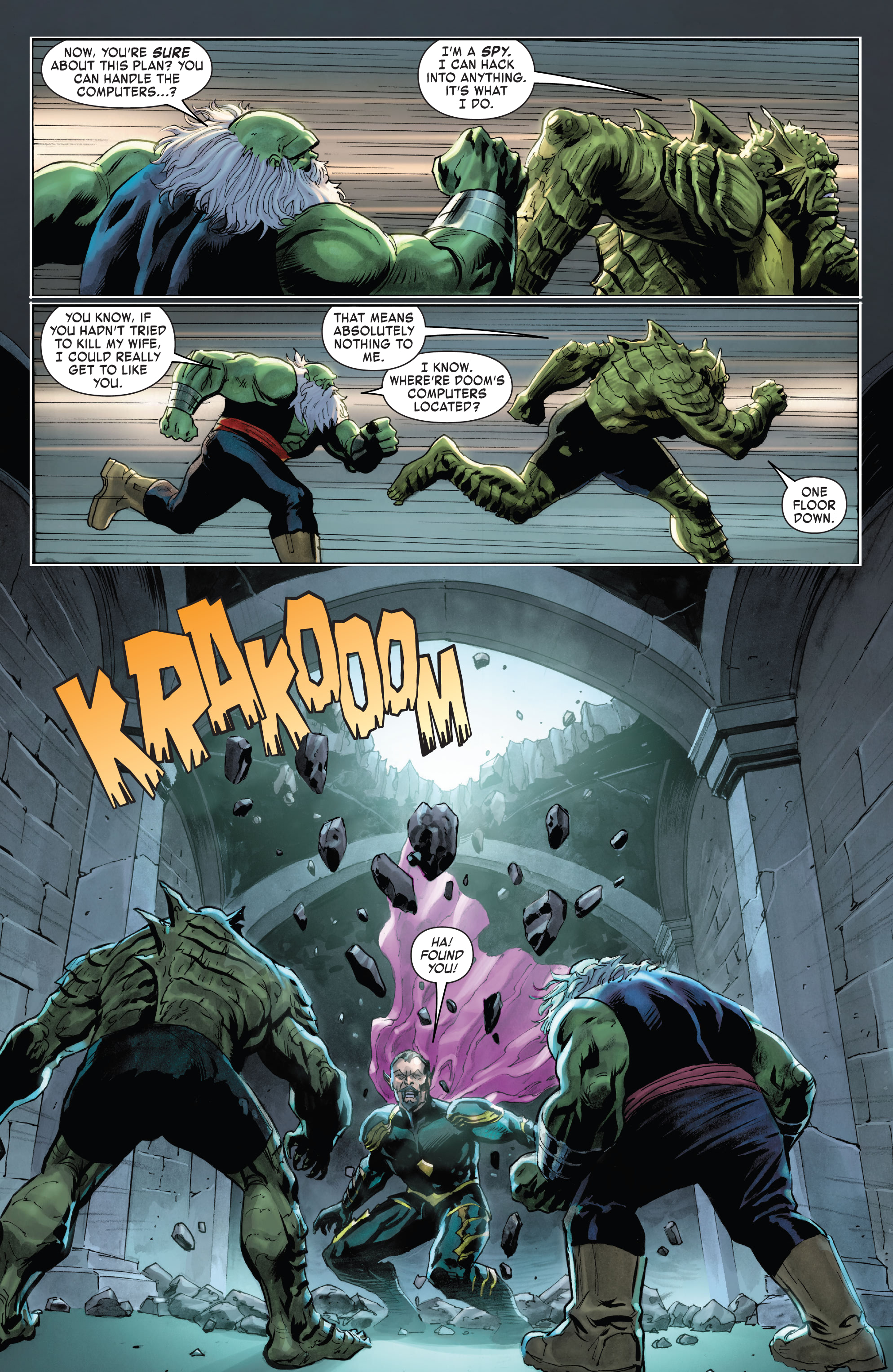 Read online Maestro: World War M comic -  Issue #5 - 12