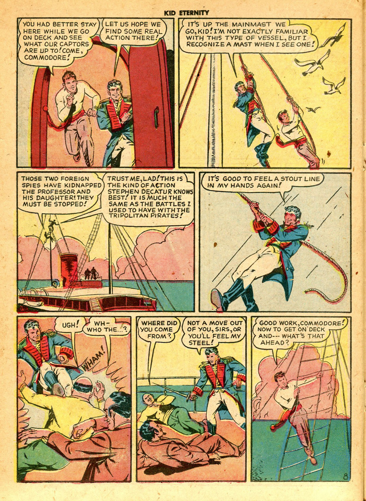 Read online Kid Eternity (1946) comic -  Issue #14 - 22