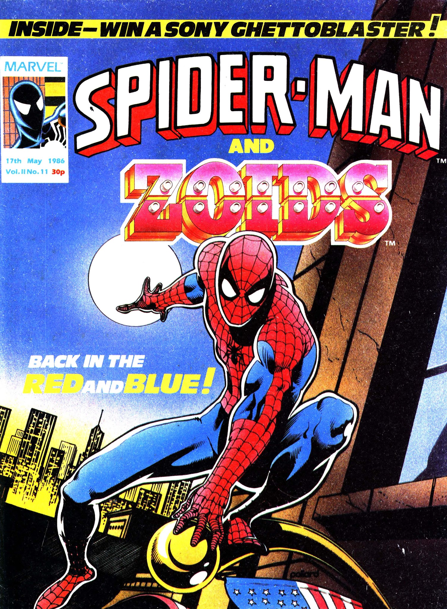 Read online Spider-Man and Zoids comic -  Issue #11 - 1