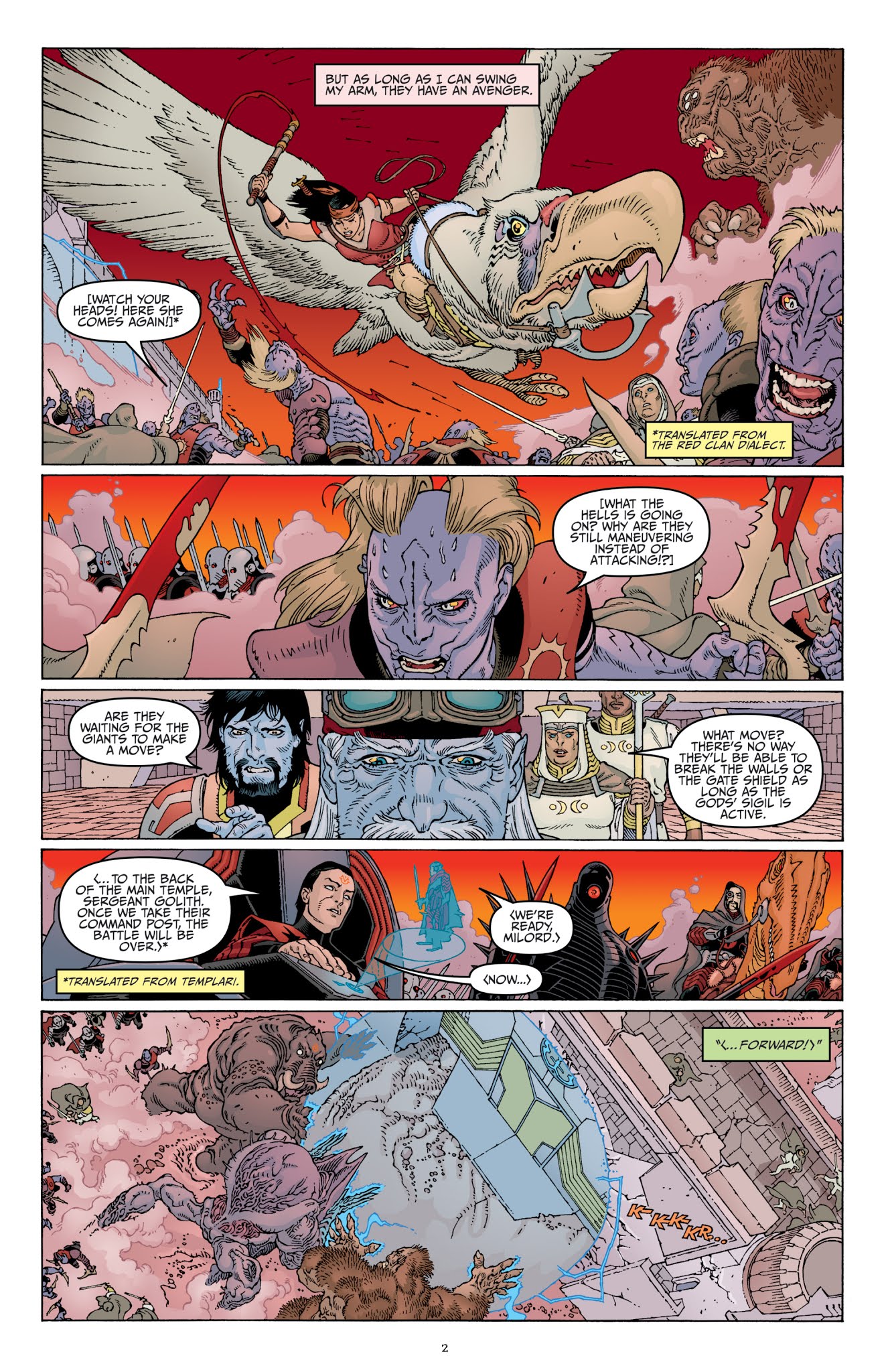 Read online Sword of Ages comic -  Issue #4 - 4
