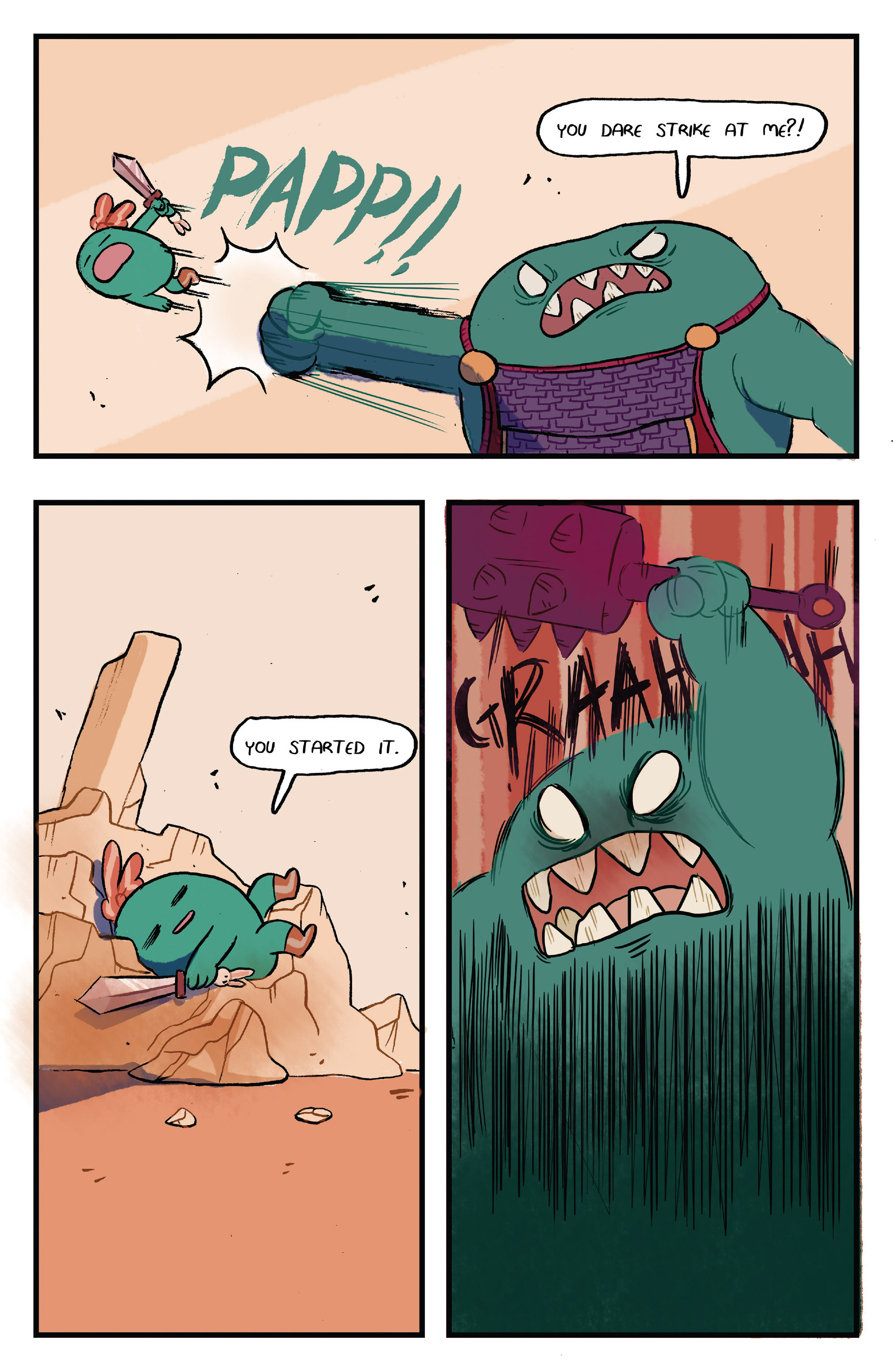 Read online Help Us! Great Warrior comic -  Issue #4 - 7