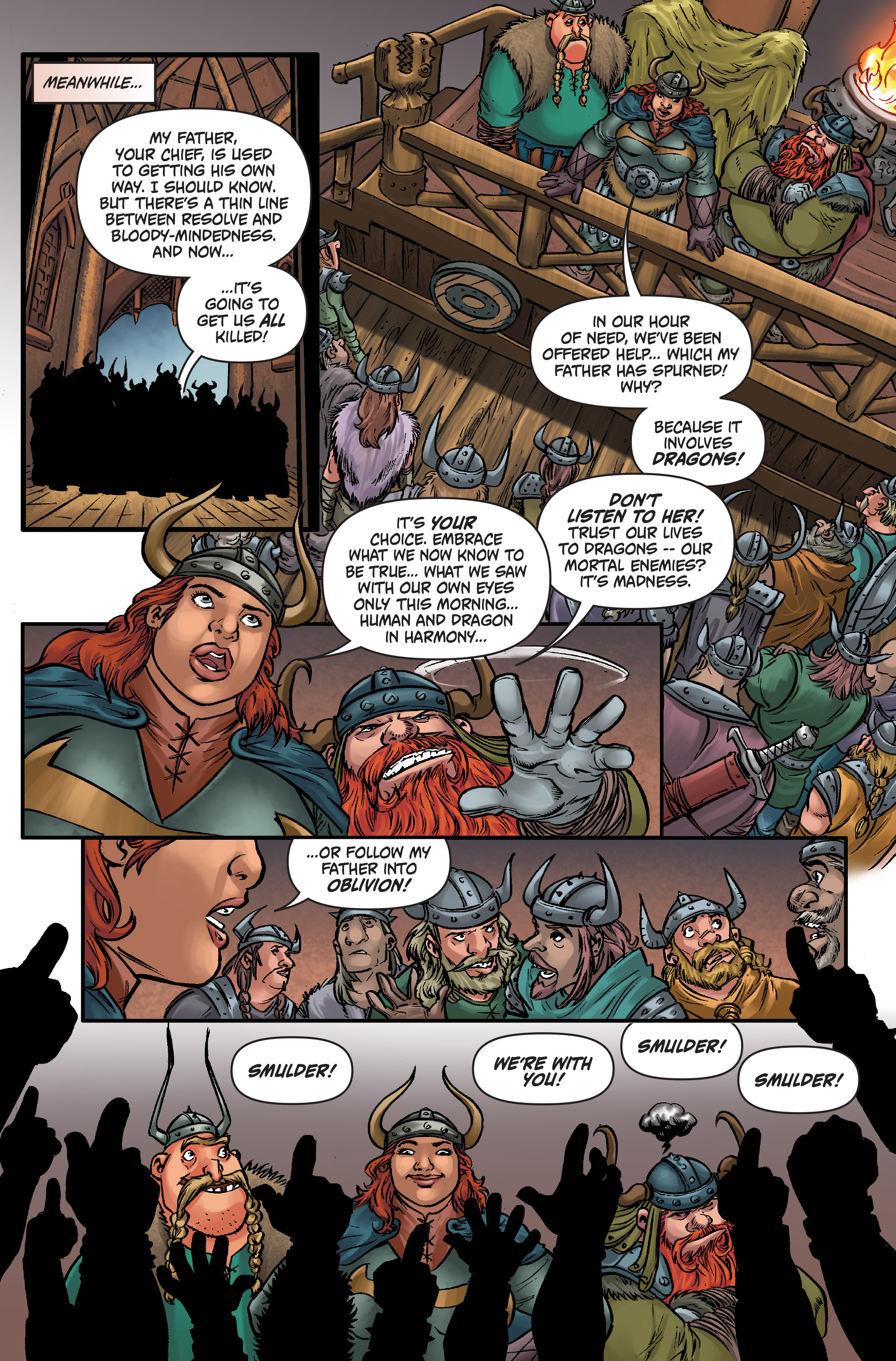Read online DreamWorks Dragons: Defenders of Berk Collection: Fire & Ice comic -  Issue # TPB - 86