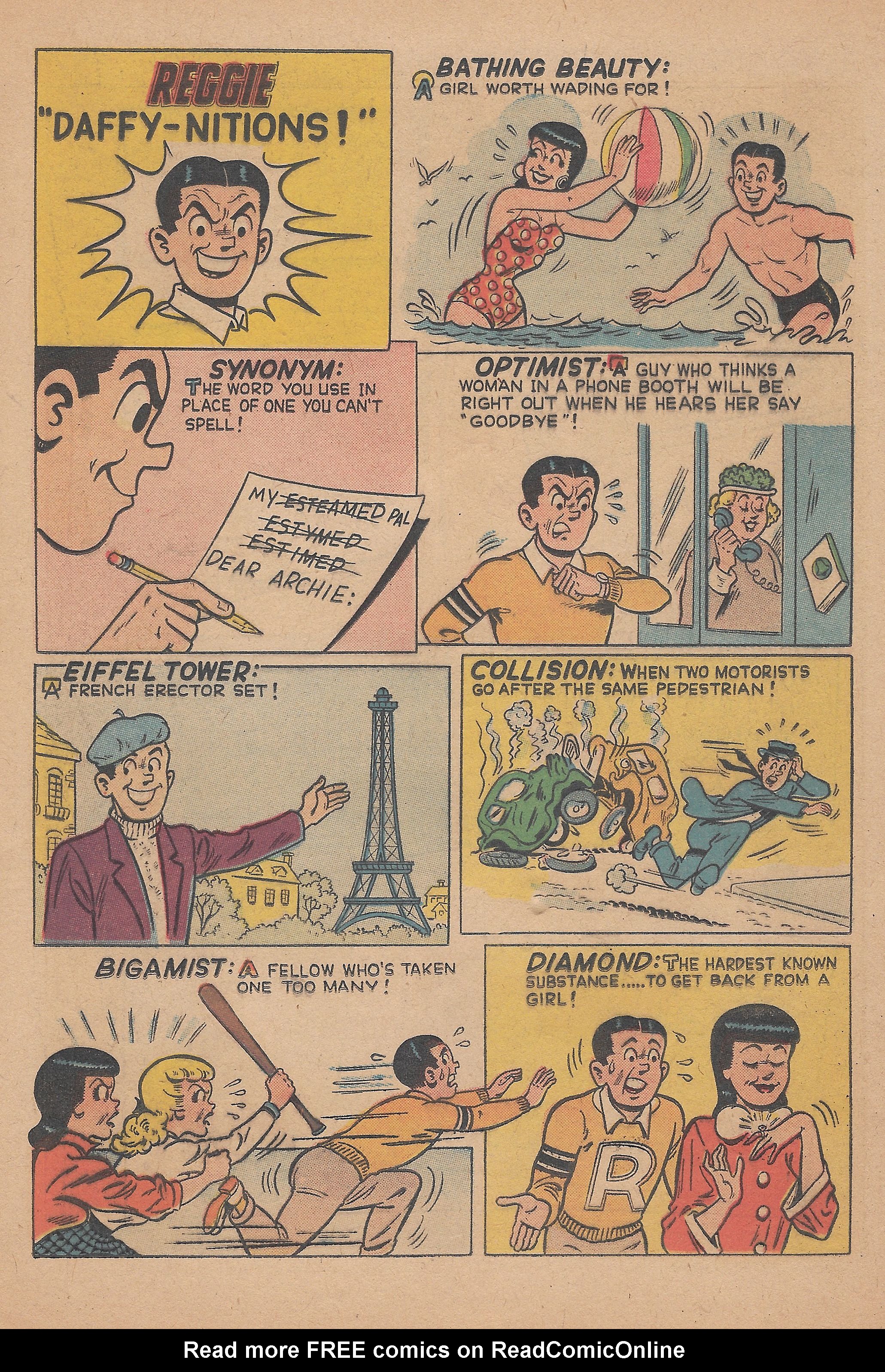 Read online Archie's Joke Book Magazine comic -  Issue #35 - 18