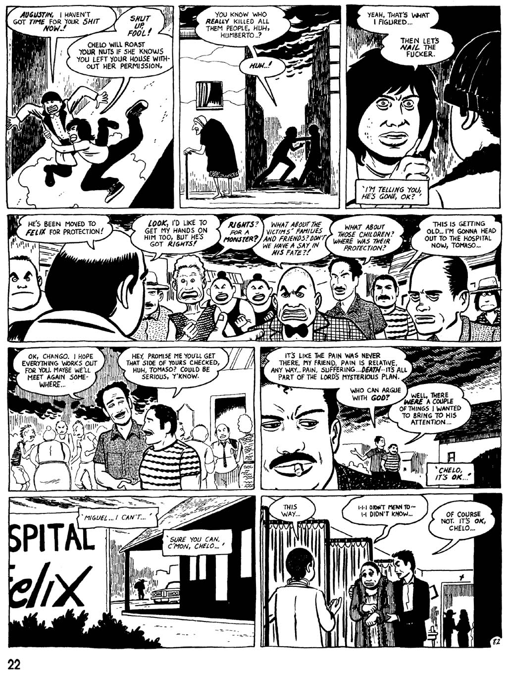 Read online Love and Rockets (1982) comic -  Issue #26 - 24