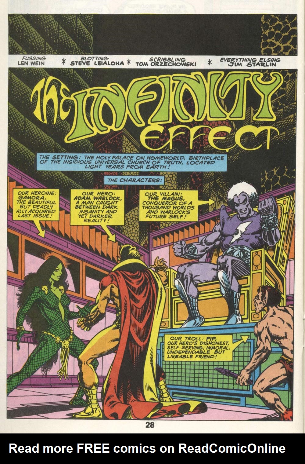 Read online Warlock (1982) comic -  Issue #2 - 29