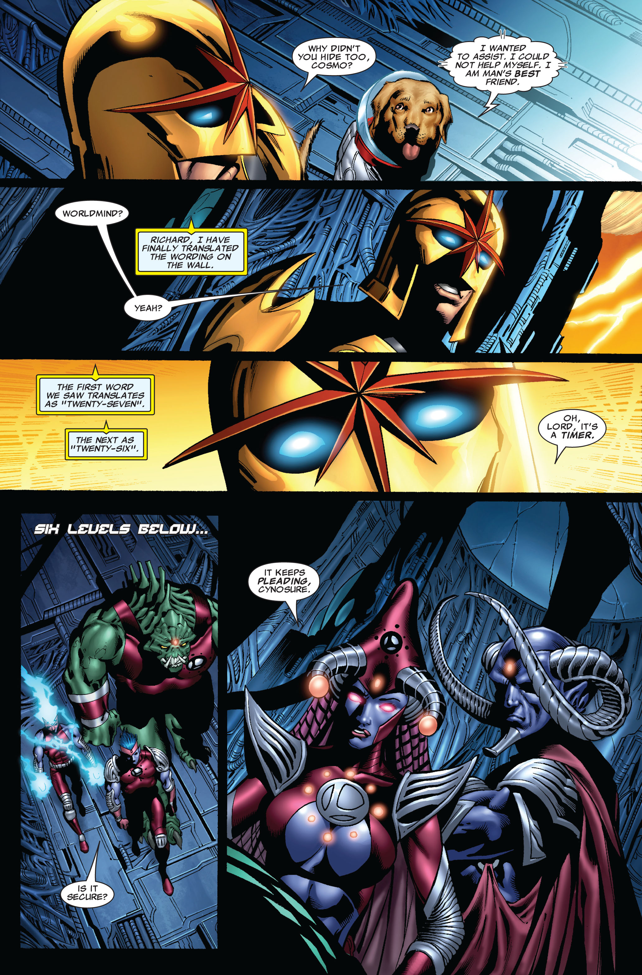 Read online Nova (2007) comic -  Issue #8 - 21