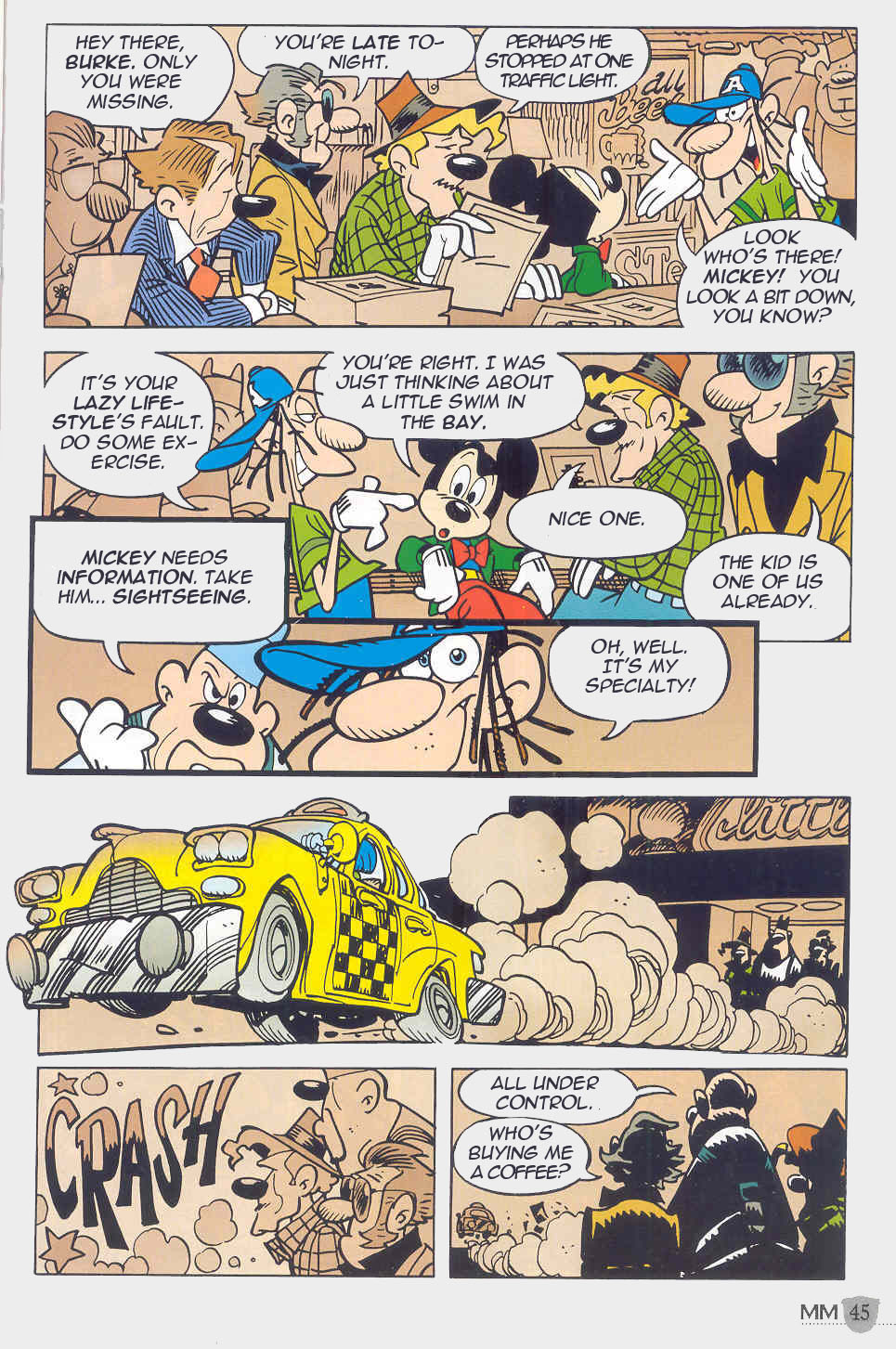 Read online Mickey Mouse Mystery Magazine comic -  Issue #0 - 45