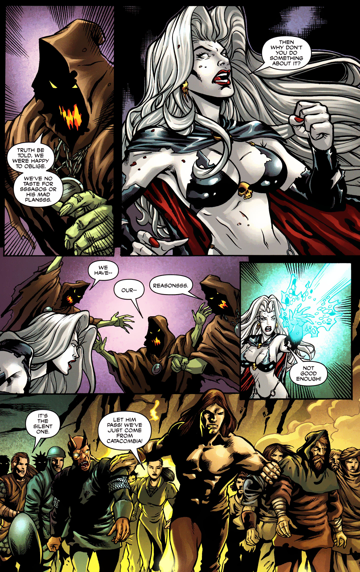 Read online Lady Death: Origins - Cursed comic -  Issue #1 - 25