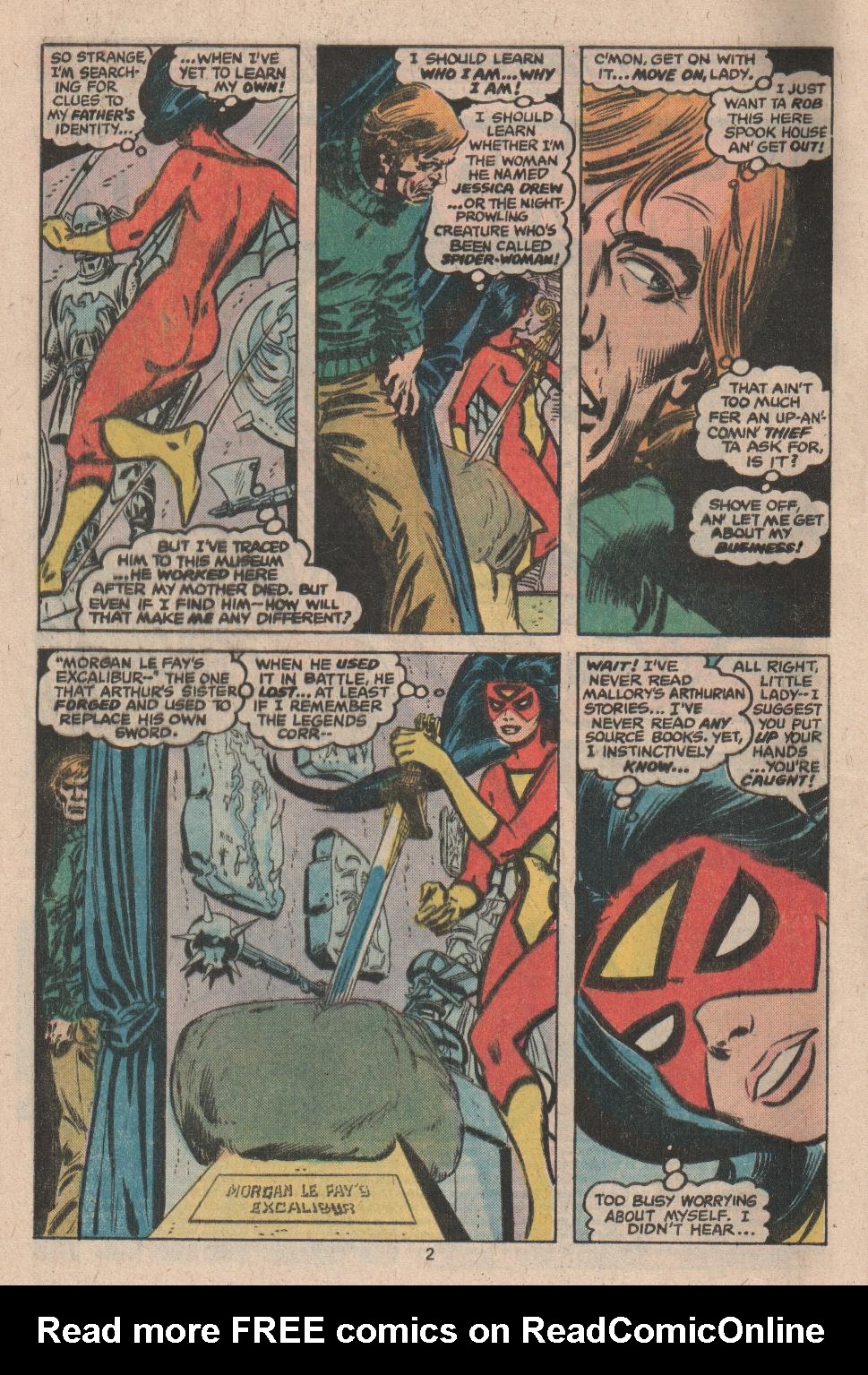 Read online Spider-Woman (1978) comic -  Issue #2 - 3