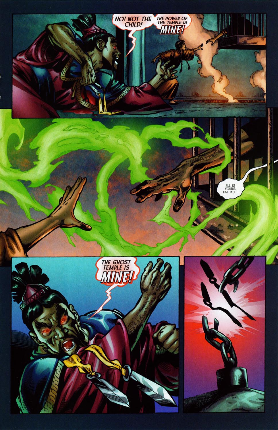 Read online Silken Ghost comic -  Issue #5 - 18