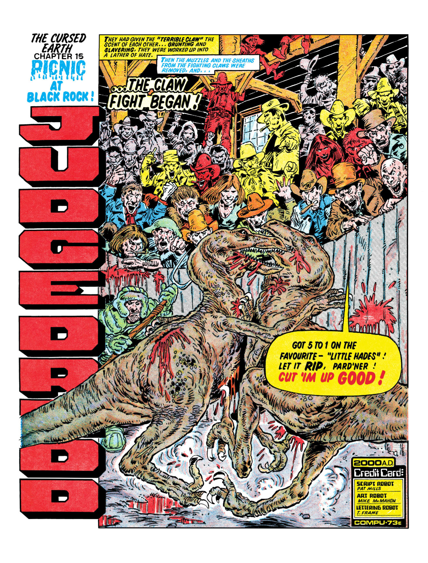 Read online Judge Dredd: The Cursed Earth Uncensored comic -  Issue # TPB - 101