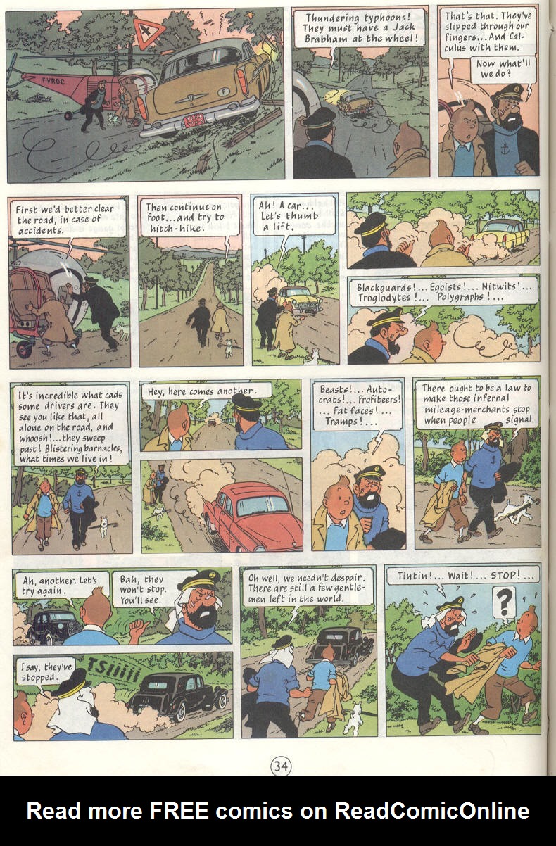 Read online The Adventures of Tintin comic -  Issue #18 - 35