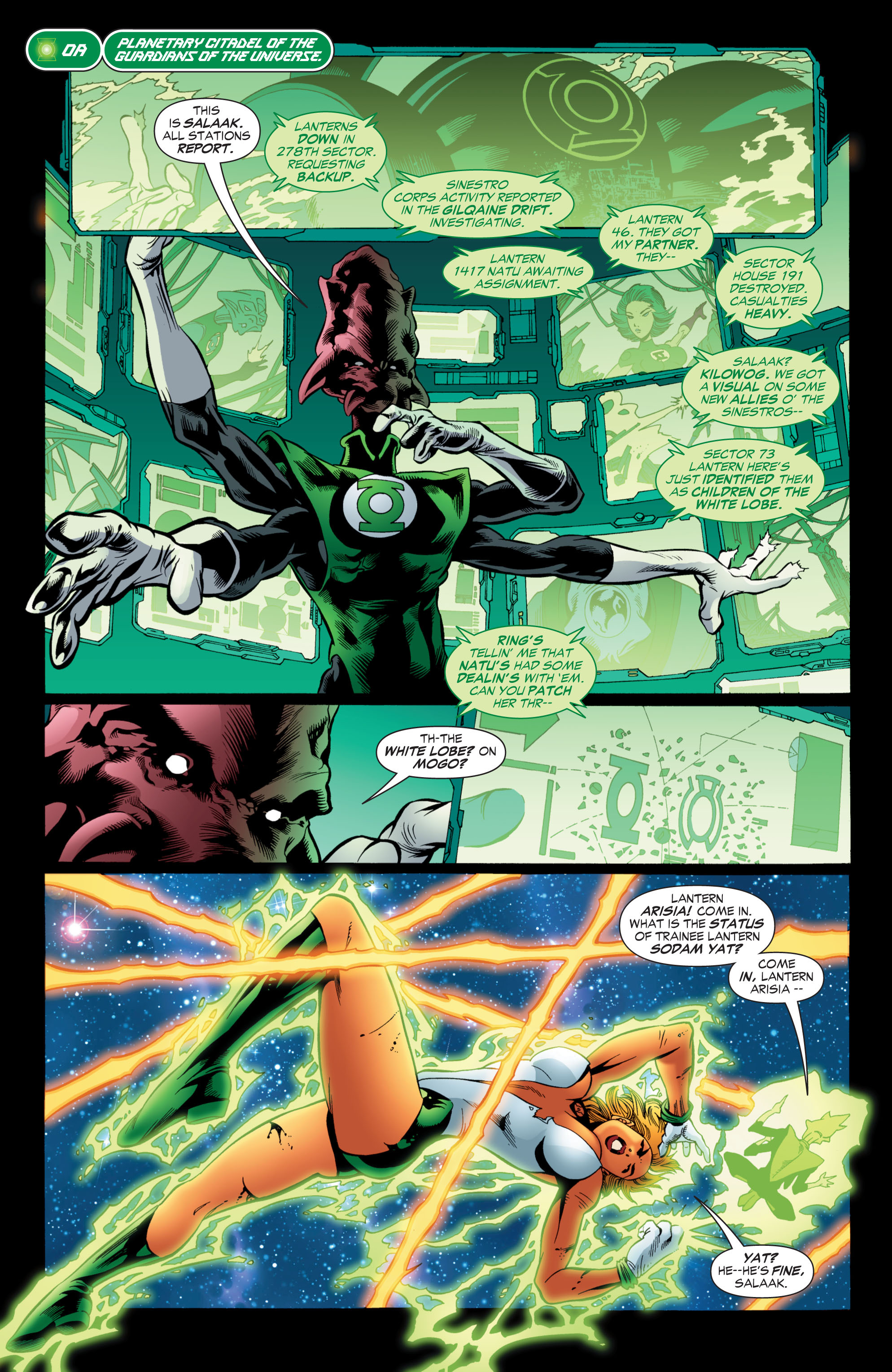 Read online Green Lantern: The Sinestro Corps War comic -  Issue # Full - 125