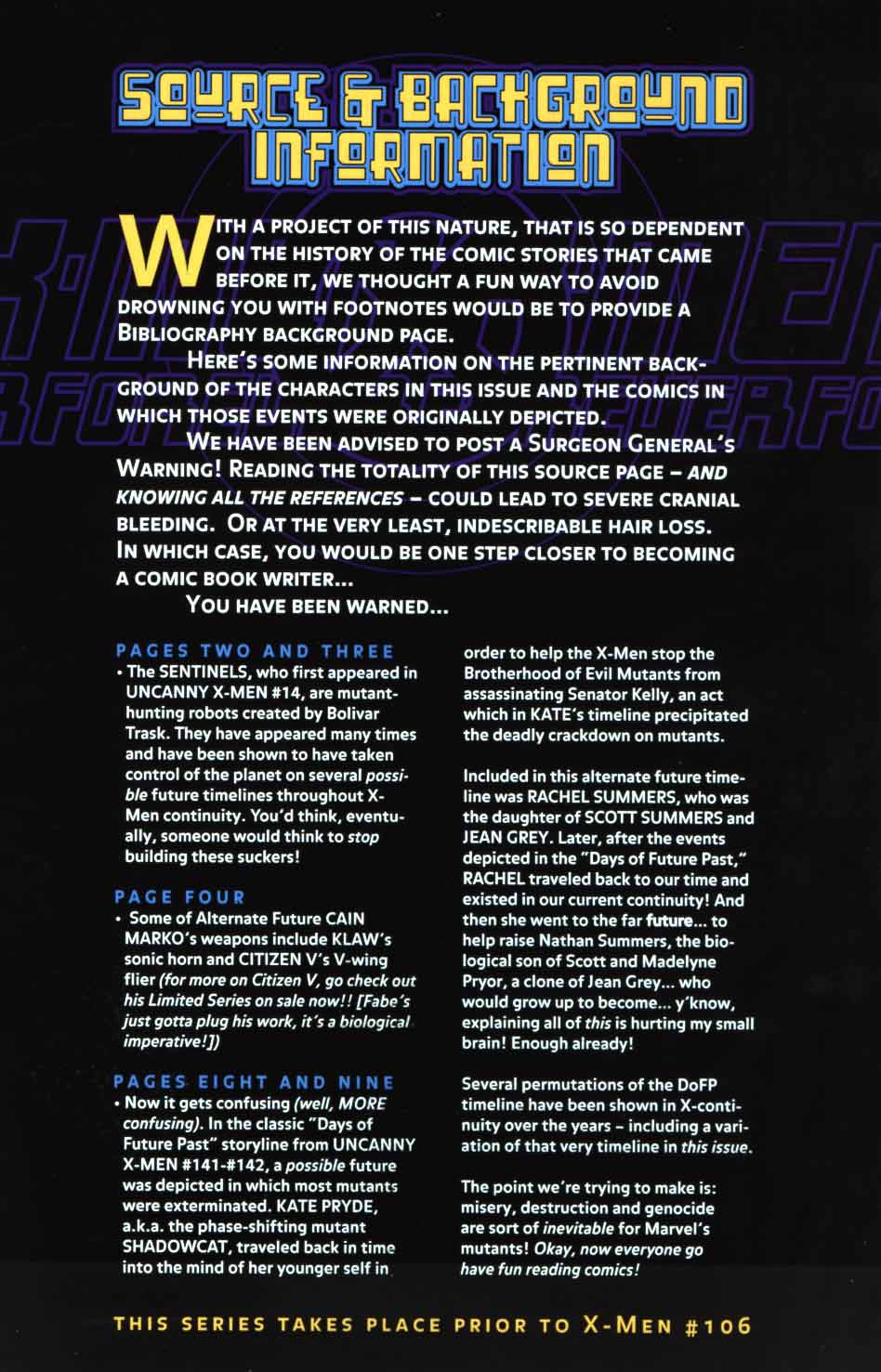 Read online X-Men Forever (2001) comic -  Issue #5 - 25