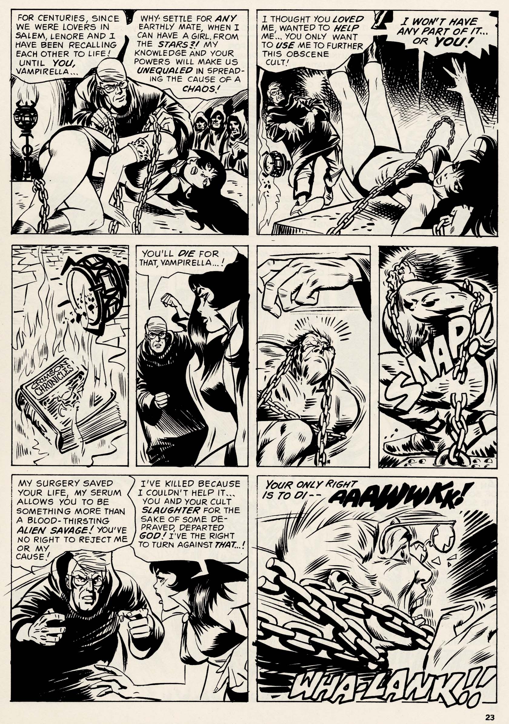 Read online Vampirella (1969) comic -  Issue #8 - 23