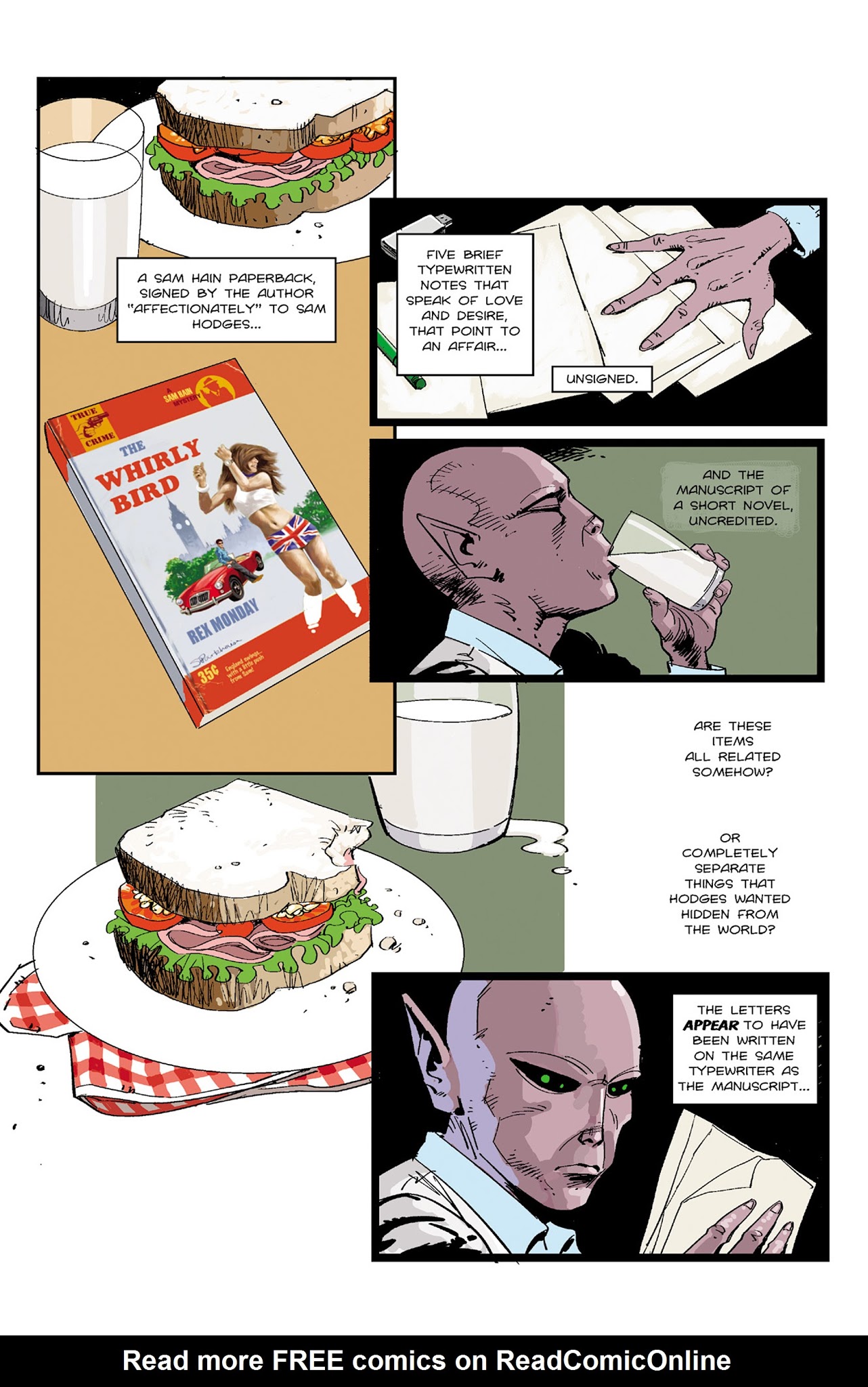 Read online Resident Alien: The Sam Hain Mystery comic -  Issue #2 - 3