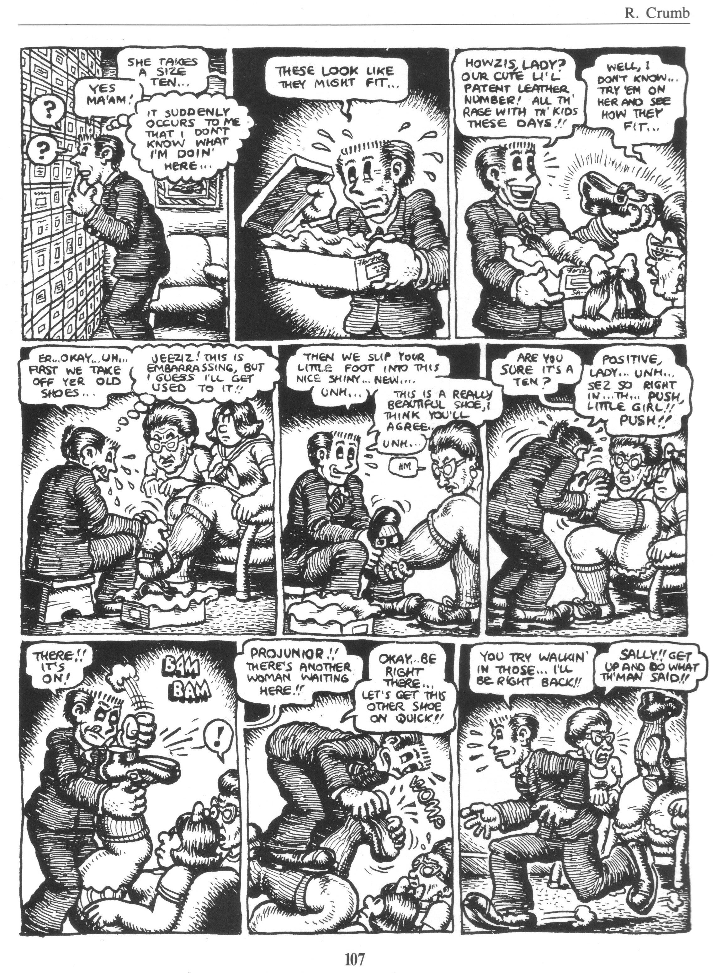 Read online The Complete Crumb Comics comic -  Issue # TPB 8 - 115