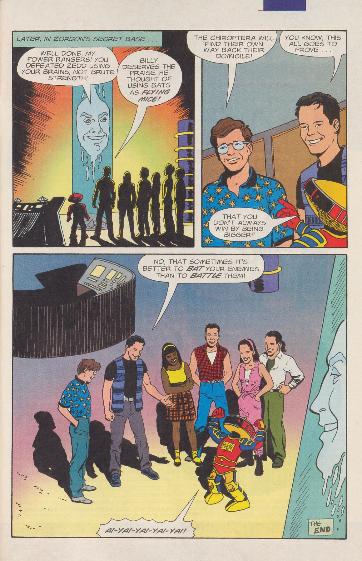 Read online Saban's Mighty Morphin Power Rangers (1995) comic -  Issue #3 - 31