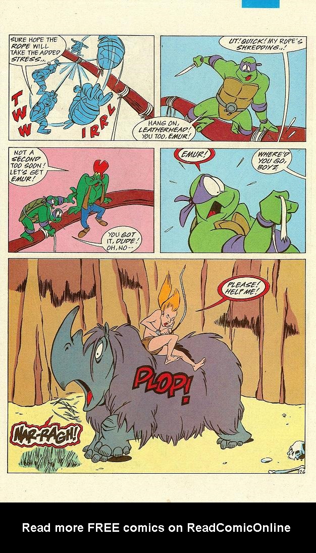 Read online Teenage Mutant Ninja Turtles Presents: Donatello and Leatherhead comic -  Issue #1 - 27